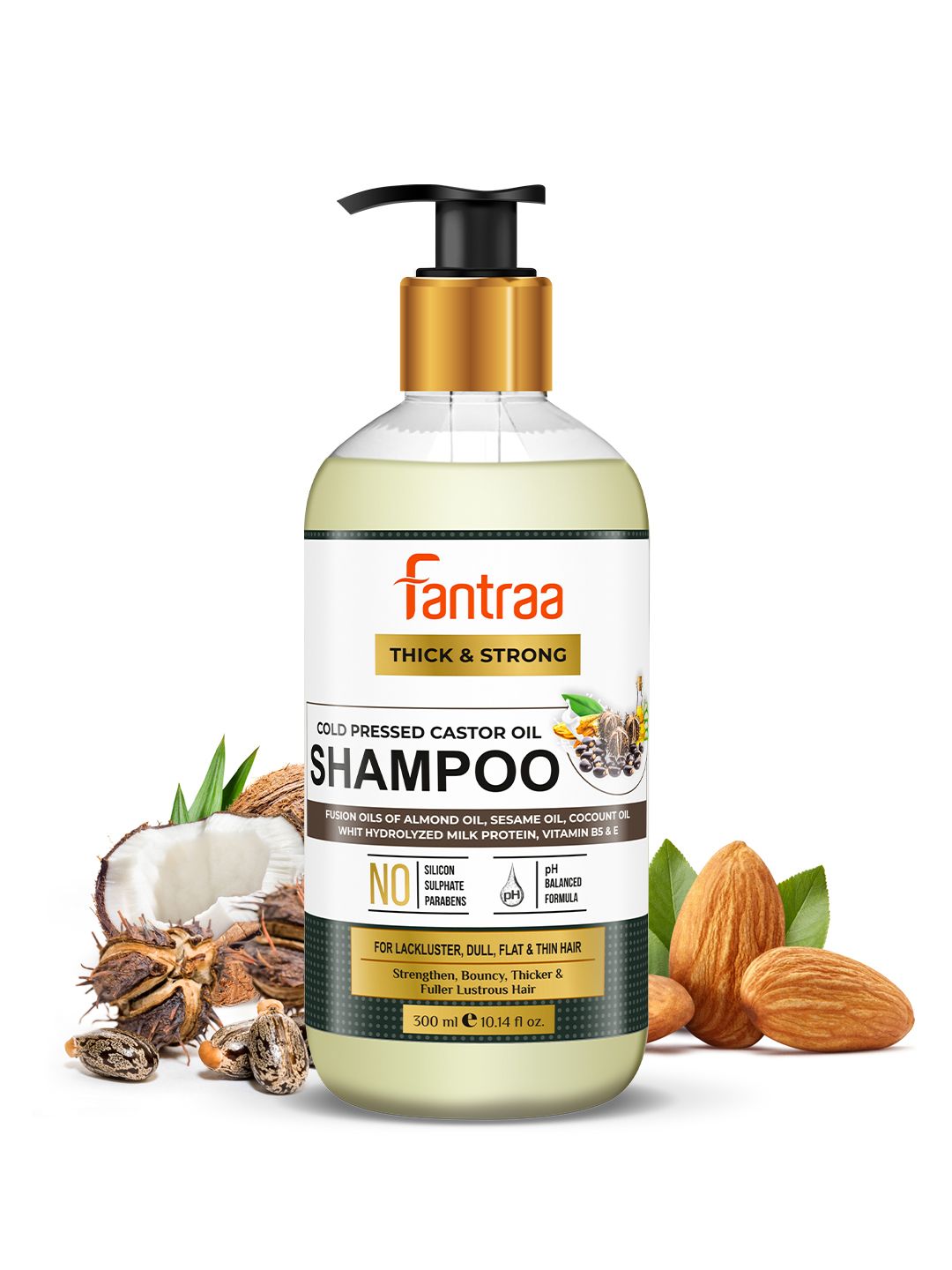 Fantraa Castor Oil Shampoo -300 ml Price in India