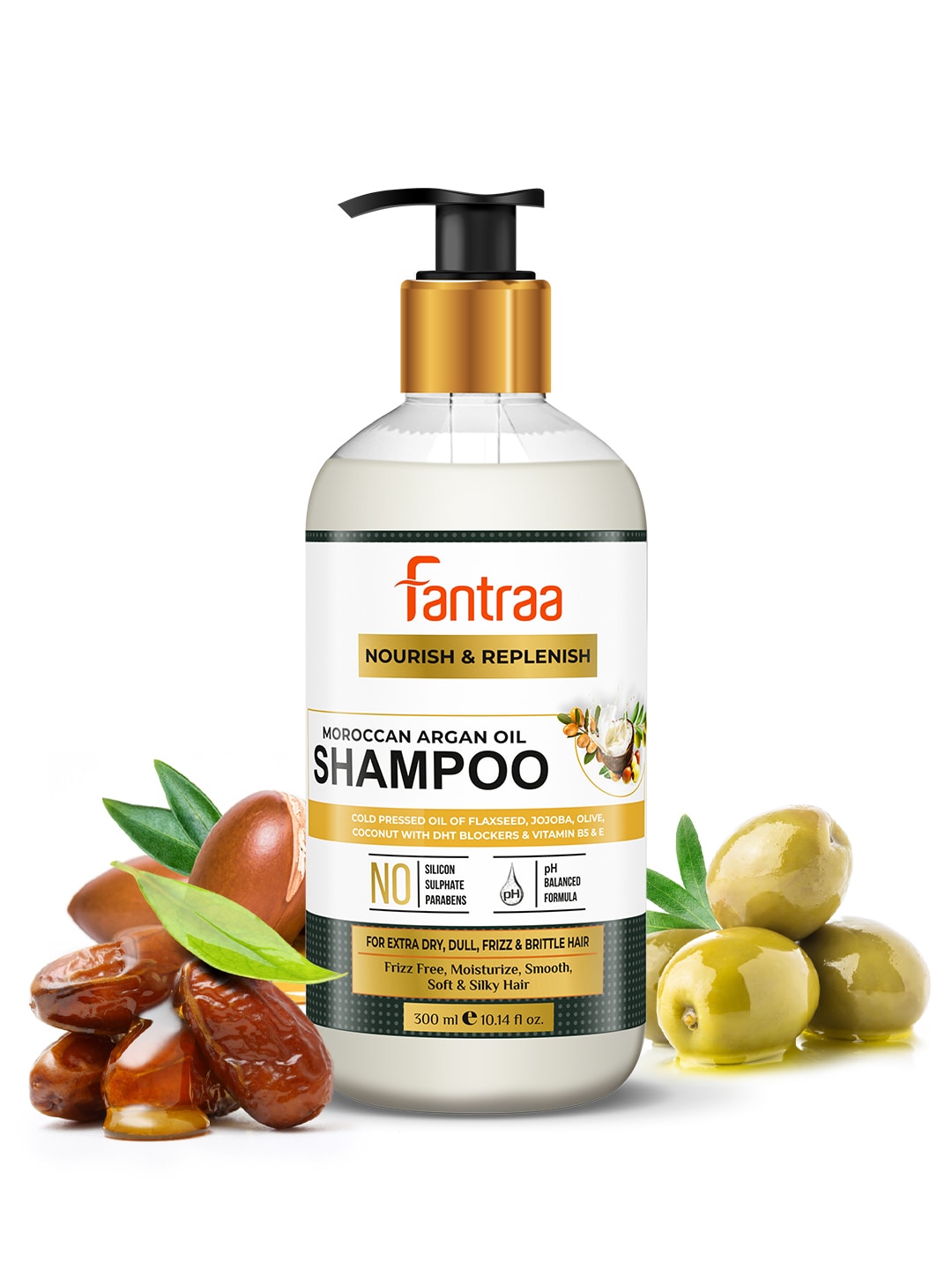 Fantraa Moroccan Argan Oil Shampoo - 300 ml Price in India