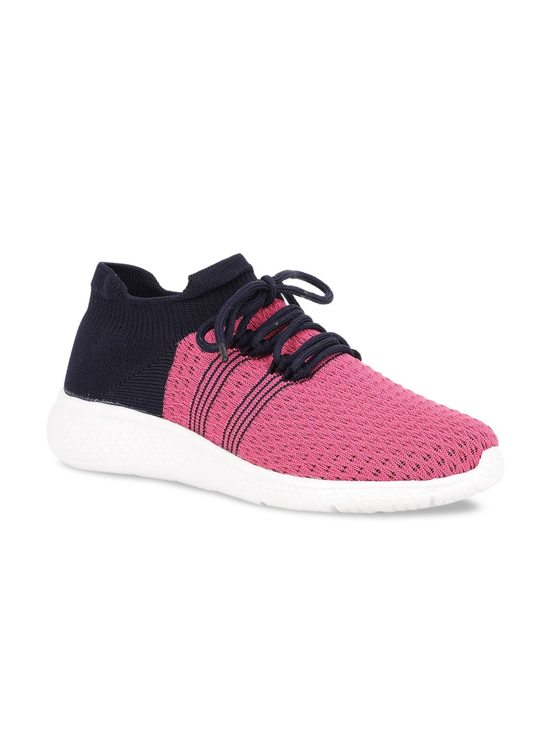 HERE&NOW Women Red Colourblocked Sneakers Price in India