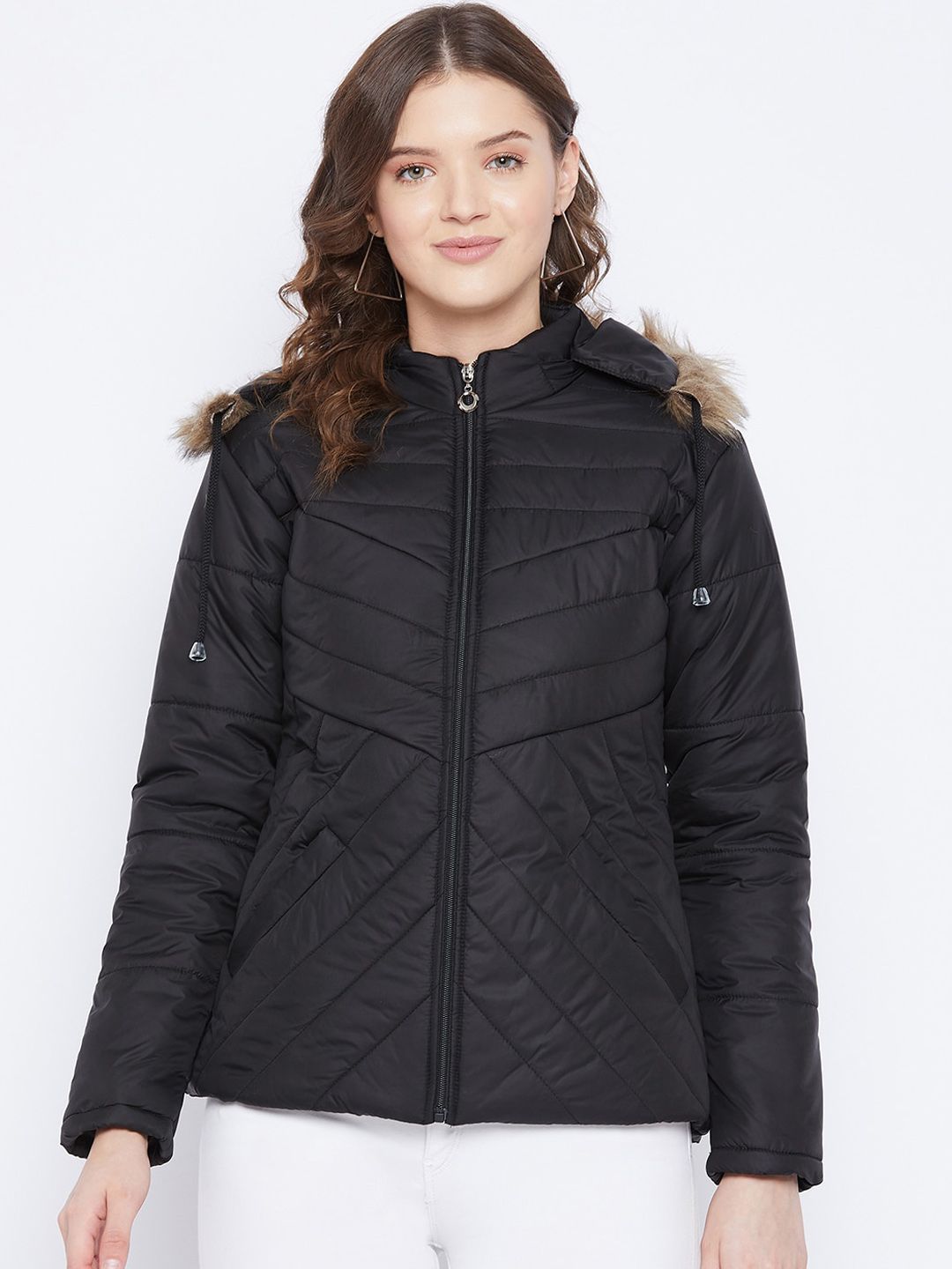 VERO AMORE Women Black Insulator Parka Jacket Price in India