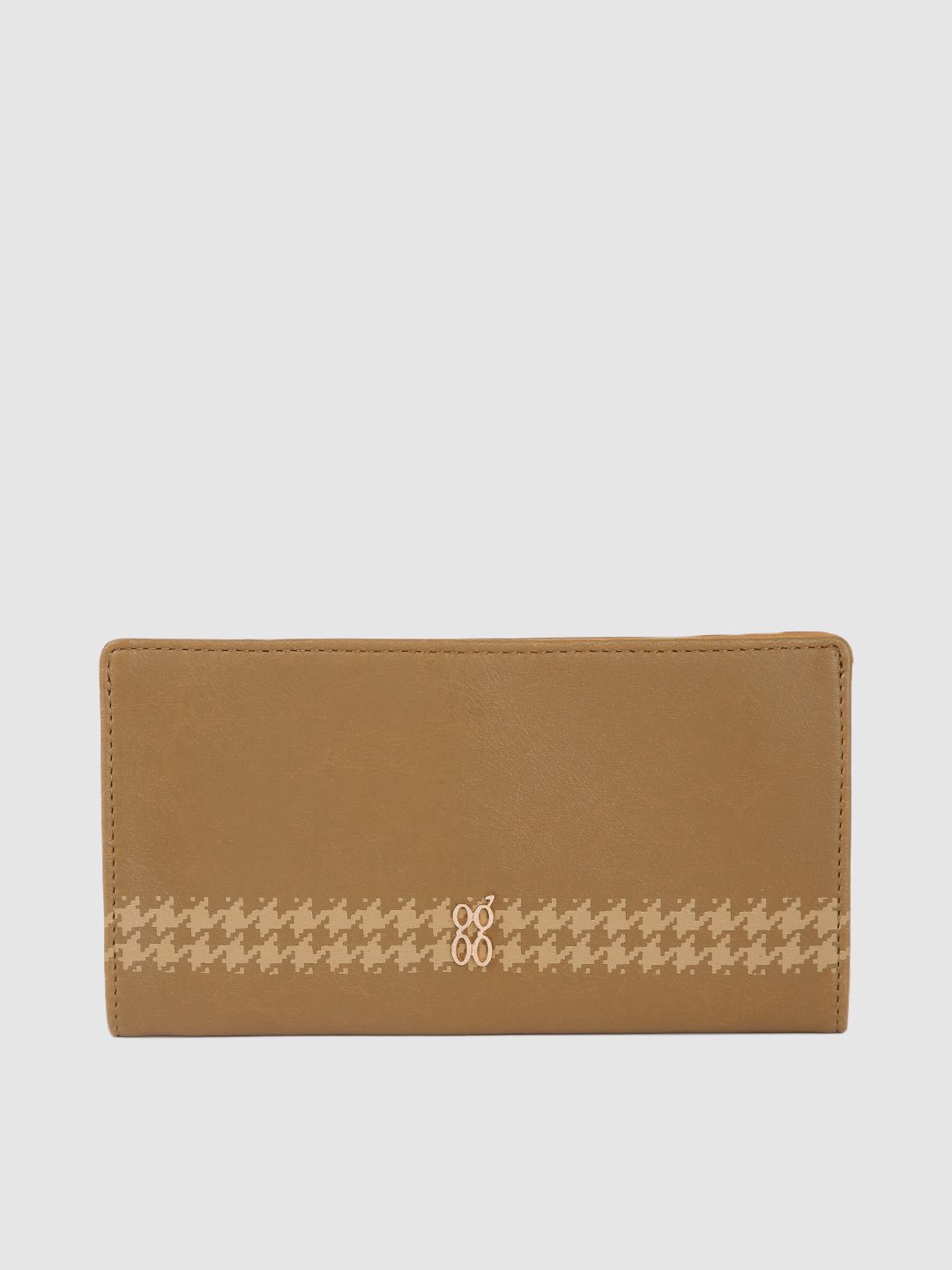 Baggit Women Mustard Solid Synthetic Two Fold Wallet Price in India
