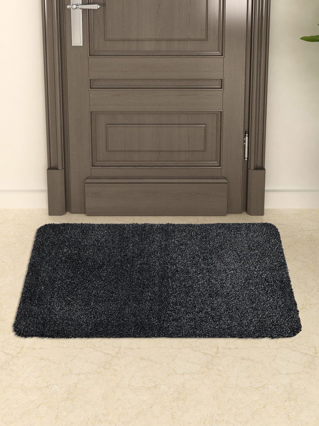 Home Centre Grey Textured Anti-Skid Doormat Price in India