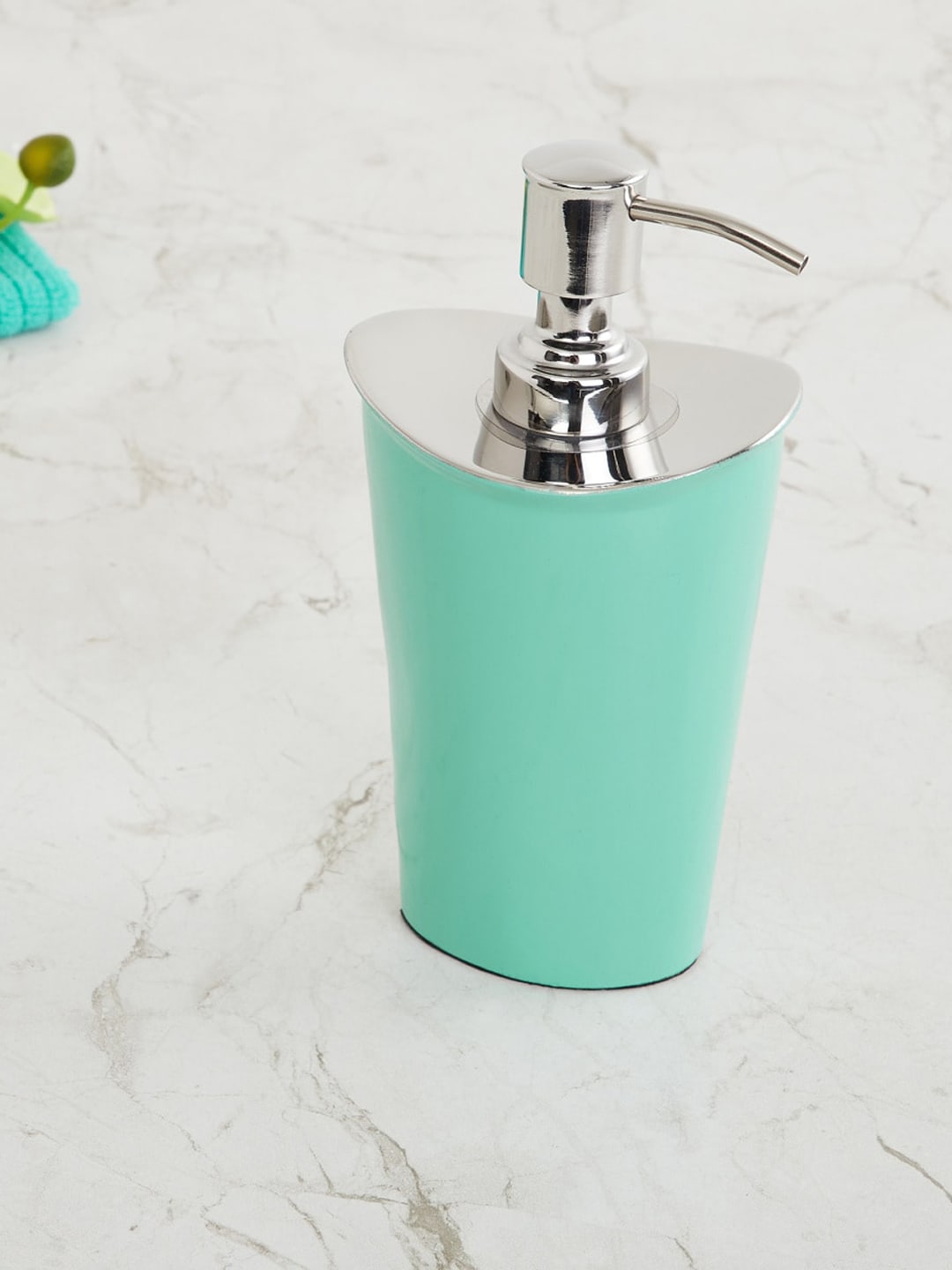 Home Centre Teal Metal Lotion Dispenser - 160ml Price in India