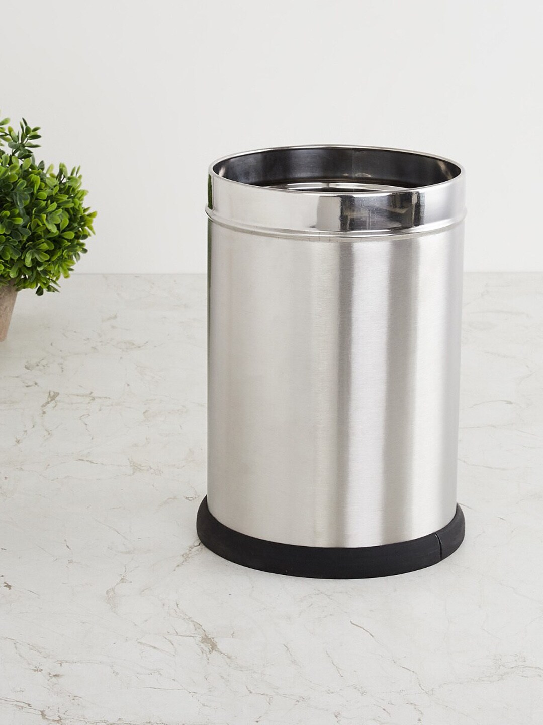Home Centre Stafford Silver Stainless Steel Open Bin Price in India