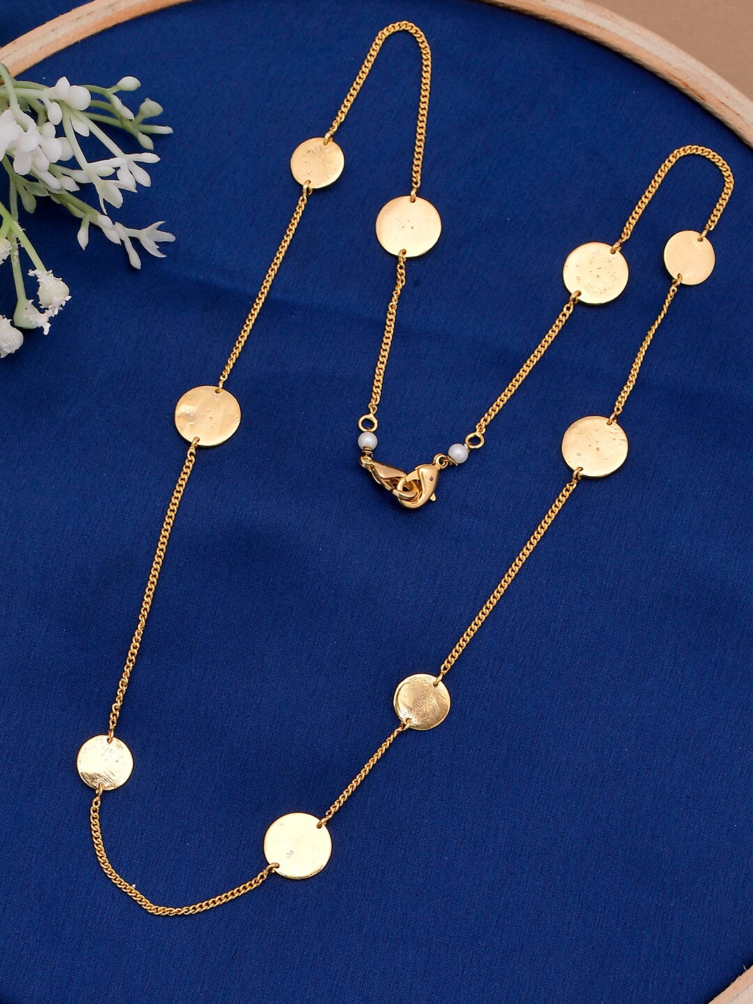 Shoshaa Gold-Plated Brass Handcrafted Chain Price in India
