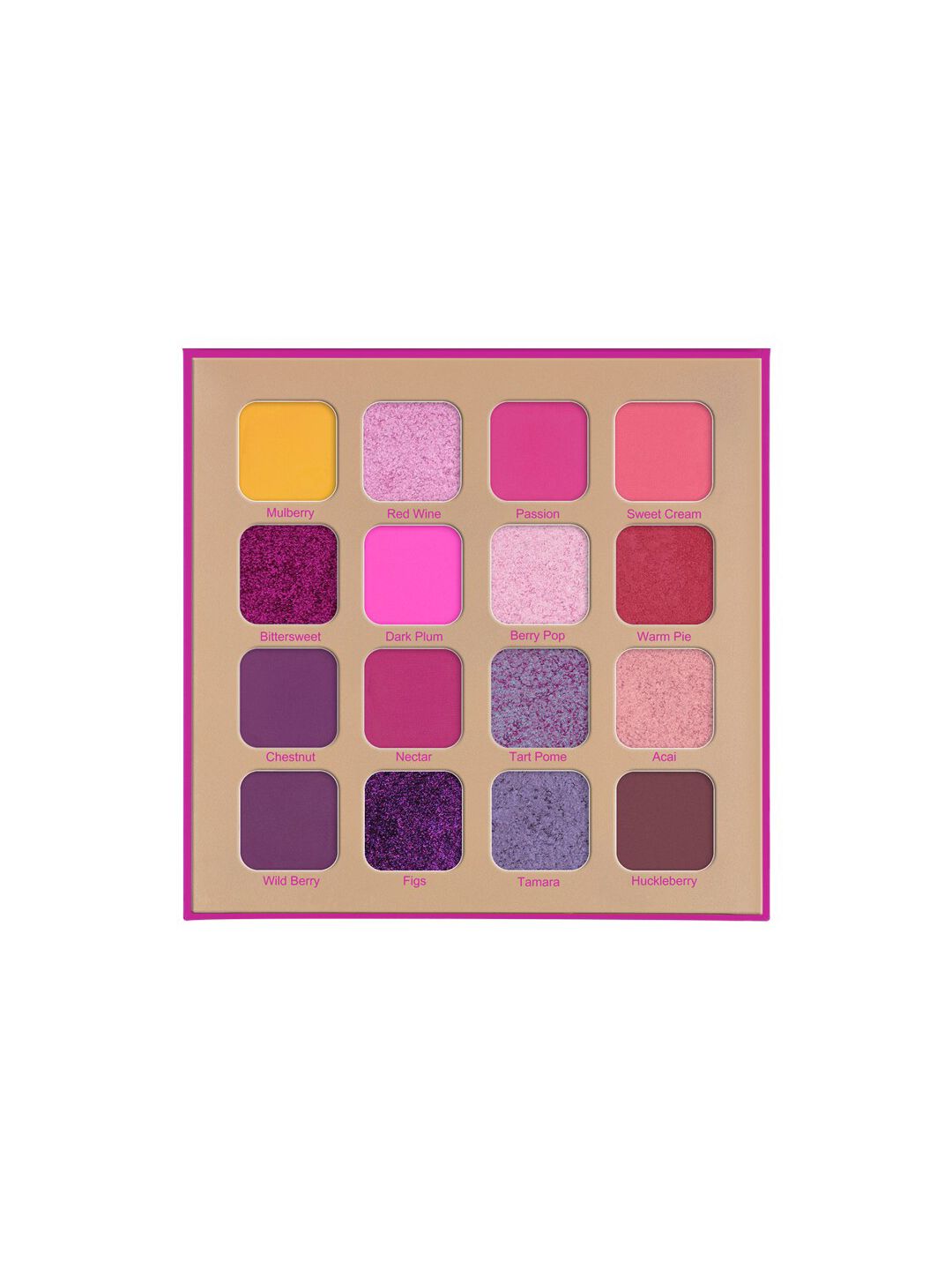 Daily Life Forever52 Matte16 Color Eyeshadow Palette-Berry Breeze Price in India