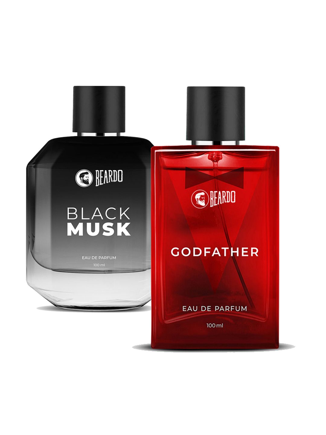 BEARDO Men Set of GodFather & Black Musk Eau de Parfum - 100 ml each Price in India