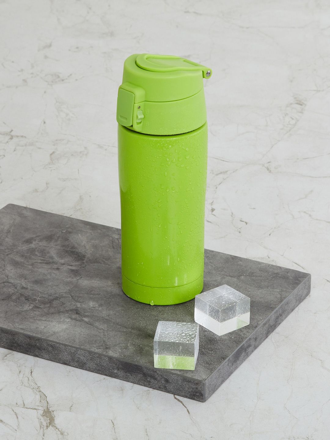 Home center Atlantis Green Solid Stainless Steel Vacuum Flask - 500ml