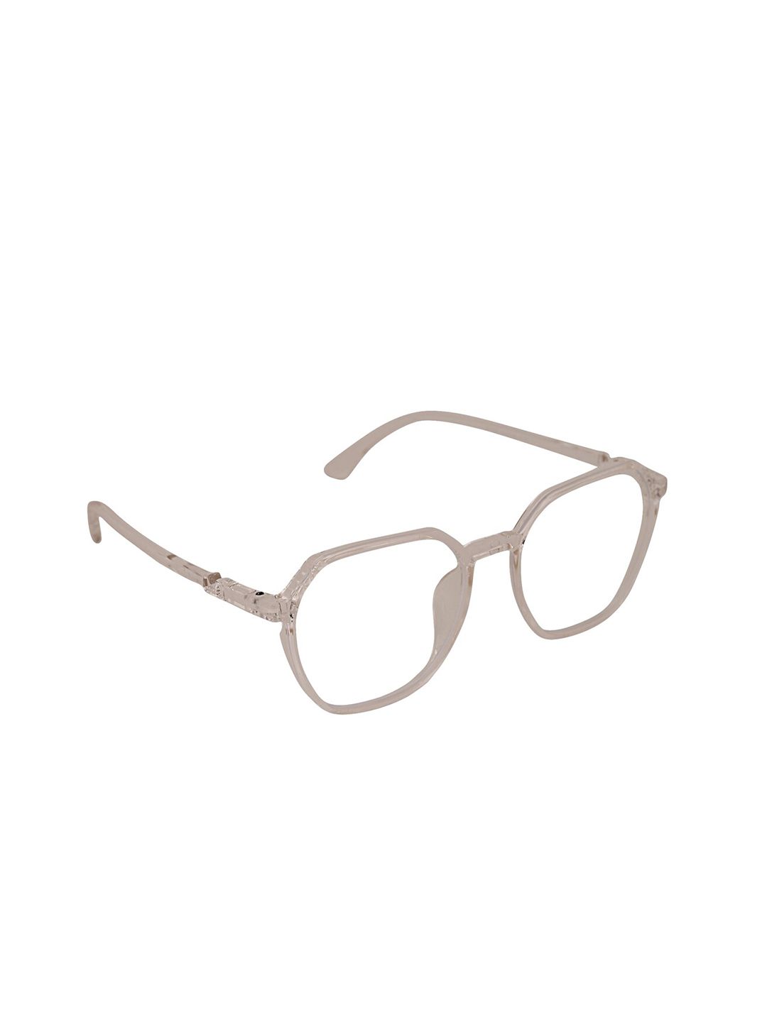 Peter Jones Eyewear Unisex Transparent Solid Square Frames Price in India