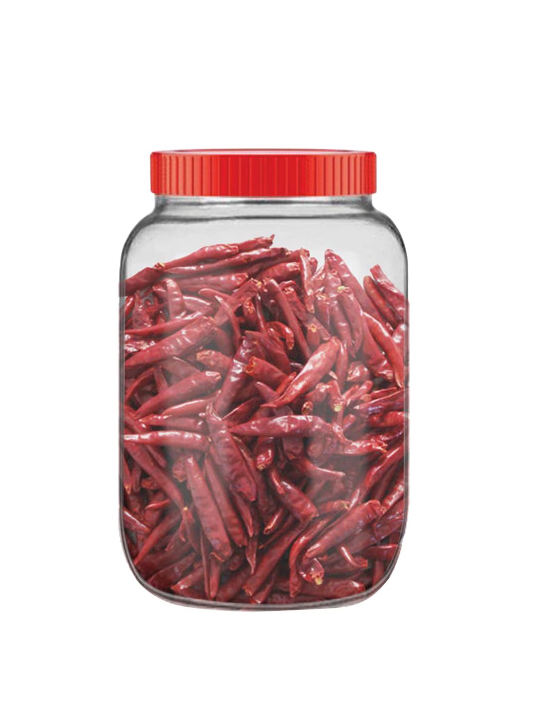 Home Centre Transparent Solid Glass Jar With Lid Price in India