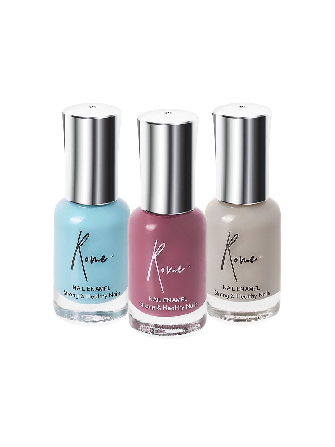 Rome Set of 3 Strong & Healthy Nail Enamel