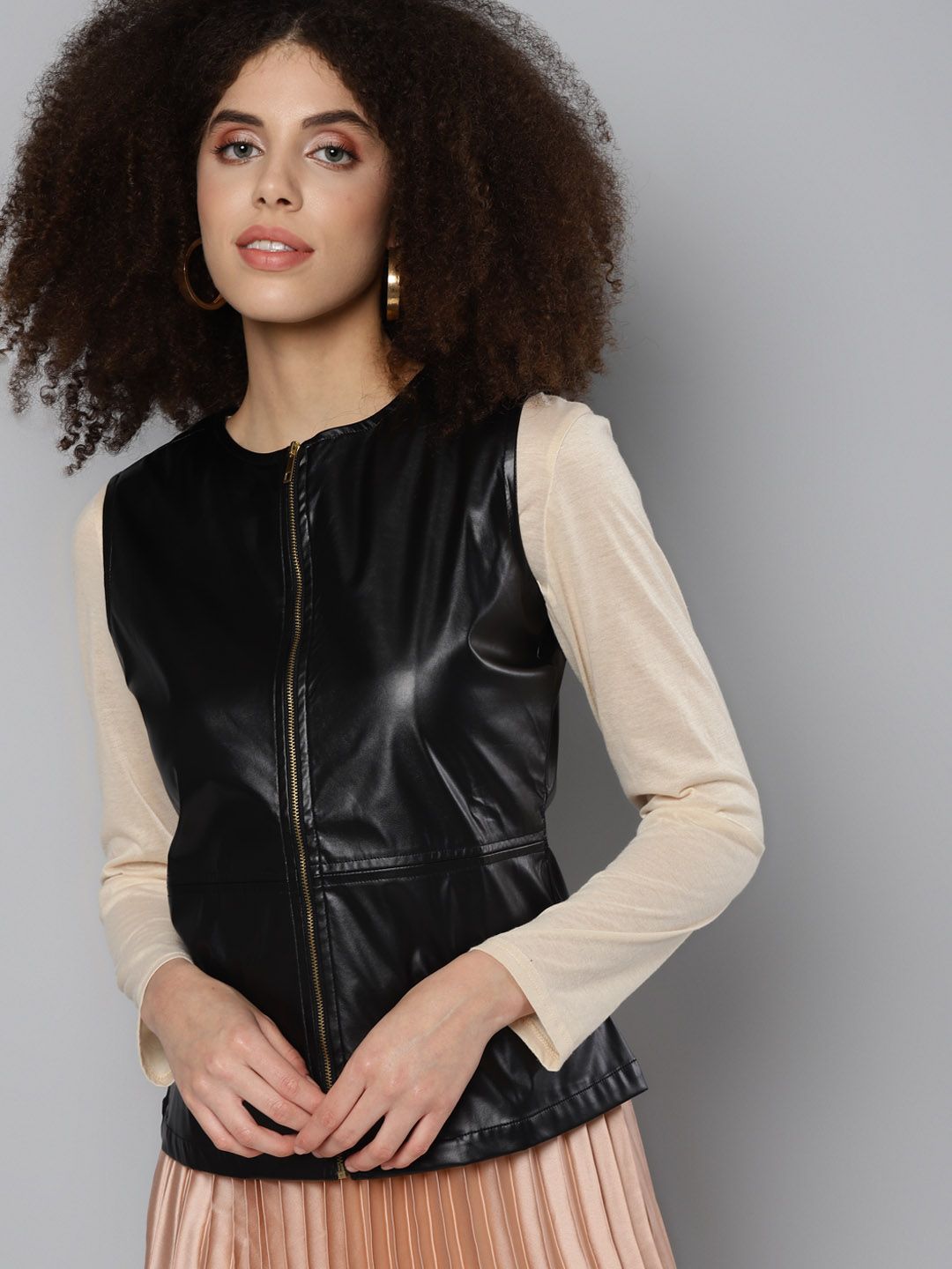 SASSAFRAS Women Black Tailored Jacket Price in India