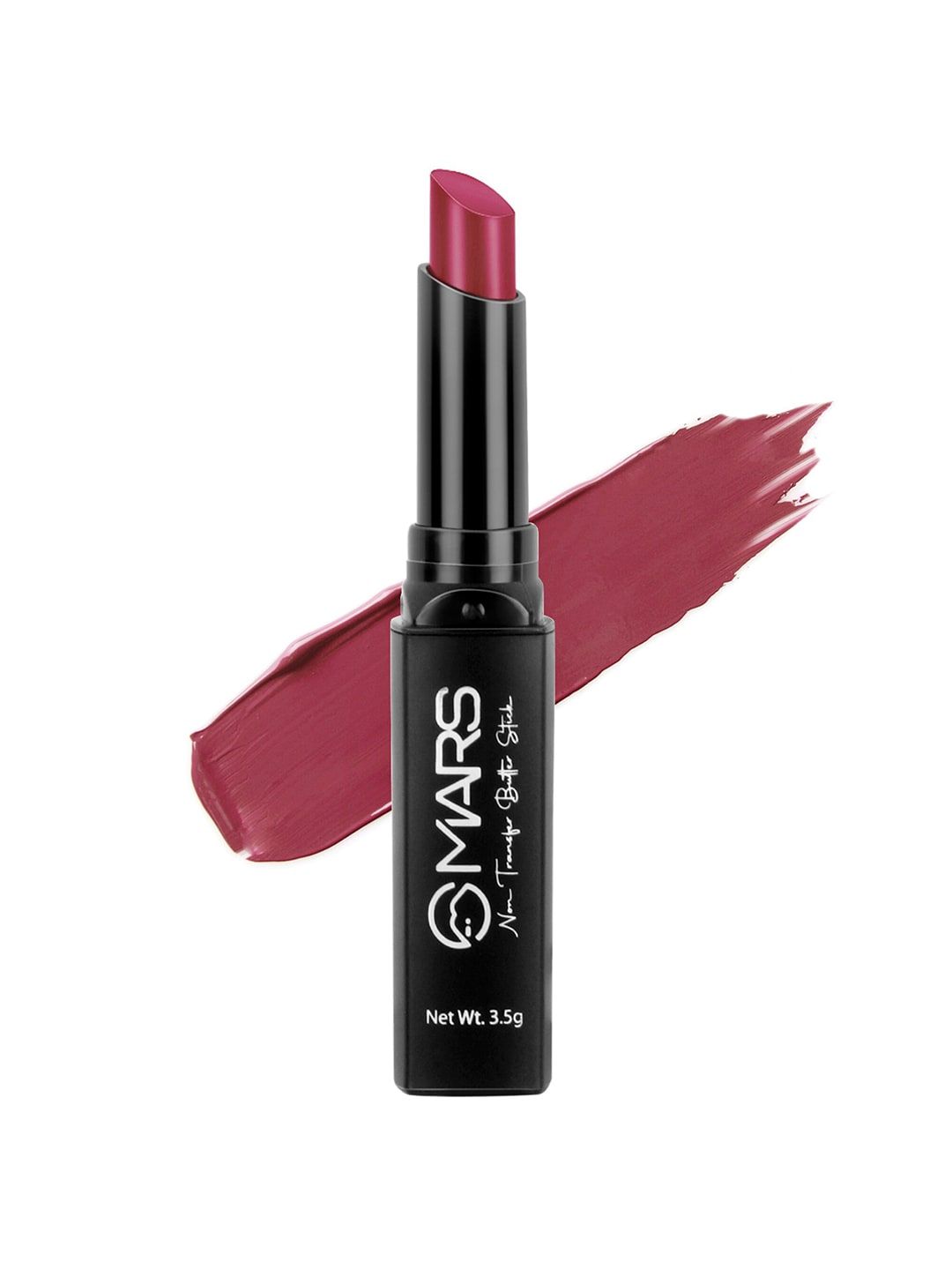 MARS Purple Non Transfer Butter Lipstick - 3.5 g Price in India