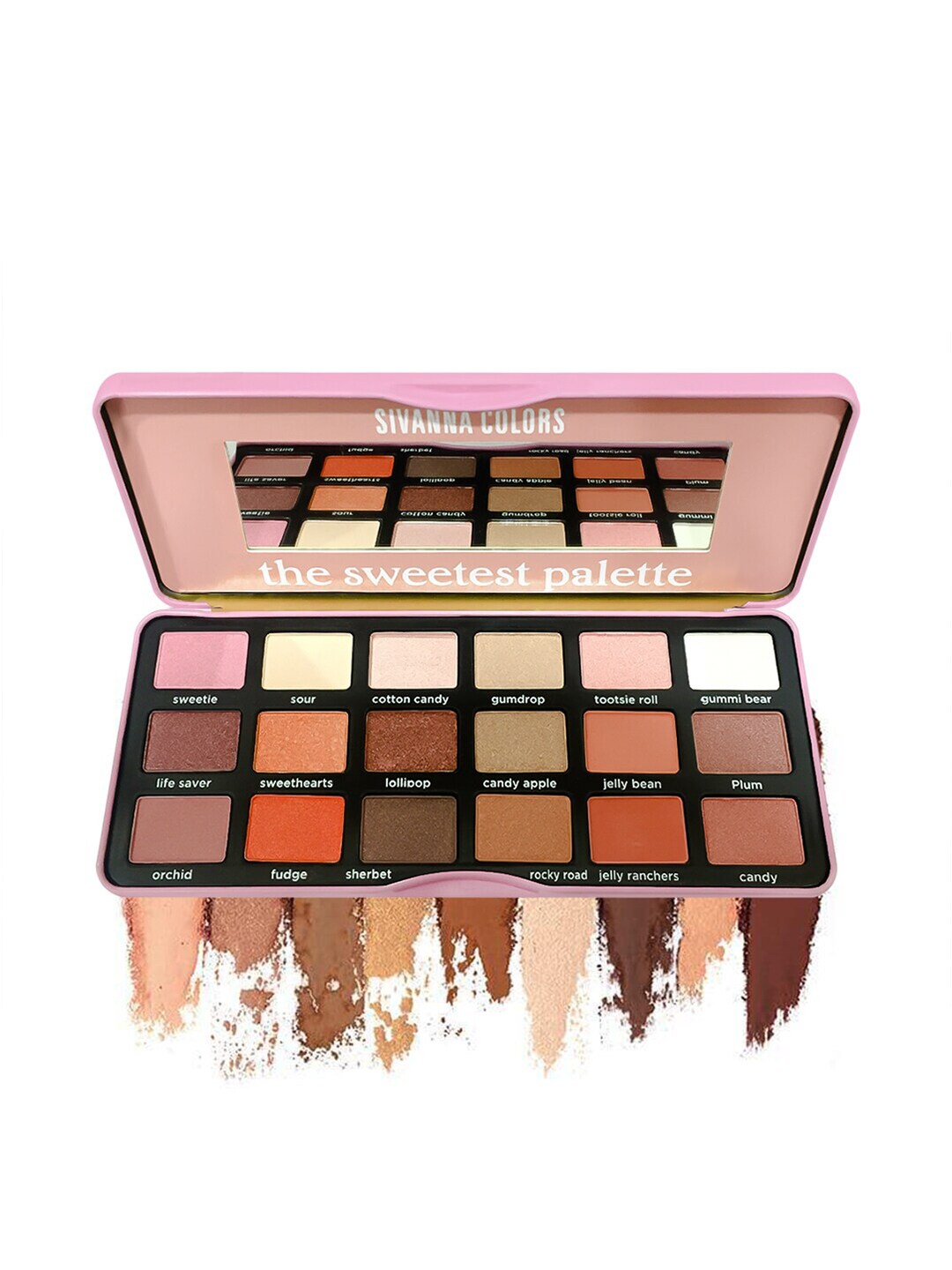 Sivanna Colors The Sweetest Palette Pressed Powder Matte Eyeshadow - HF7006 02 Price in India