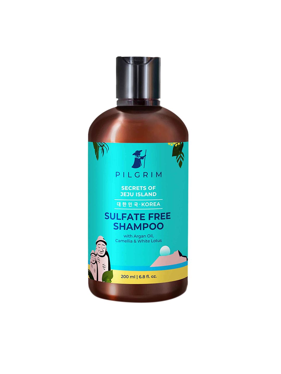 Pilgrim Sulfate Free Shampoo with Argan Oil, Camellia & White Lotus for Dry & Frizzy Hair Price in India