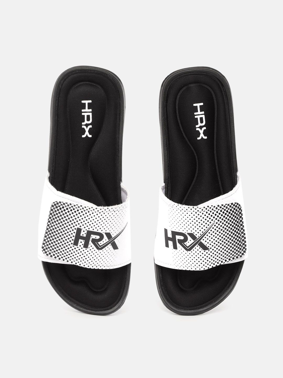 HRX by Hrithik Roshan Men Grey White Memory Foam Flip Flop