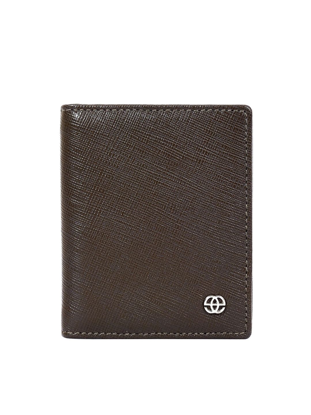 Eske Unisex Brown Leather Card Holder Price in India