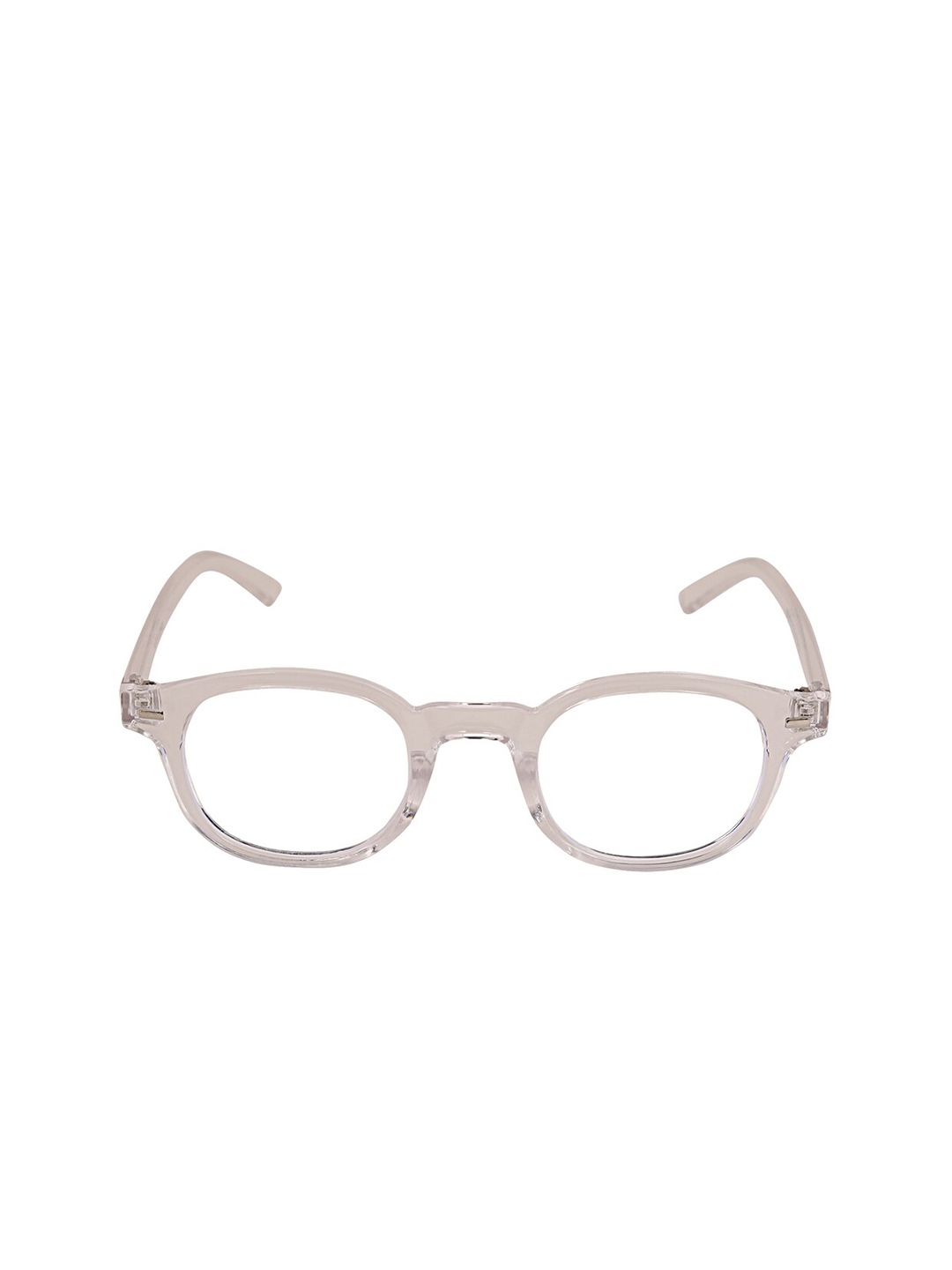 Peter Jones Eyewear Unisex Grey Full Rim Round Frames 98016T Price in India