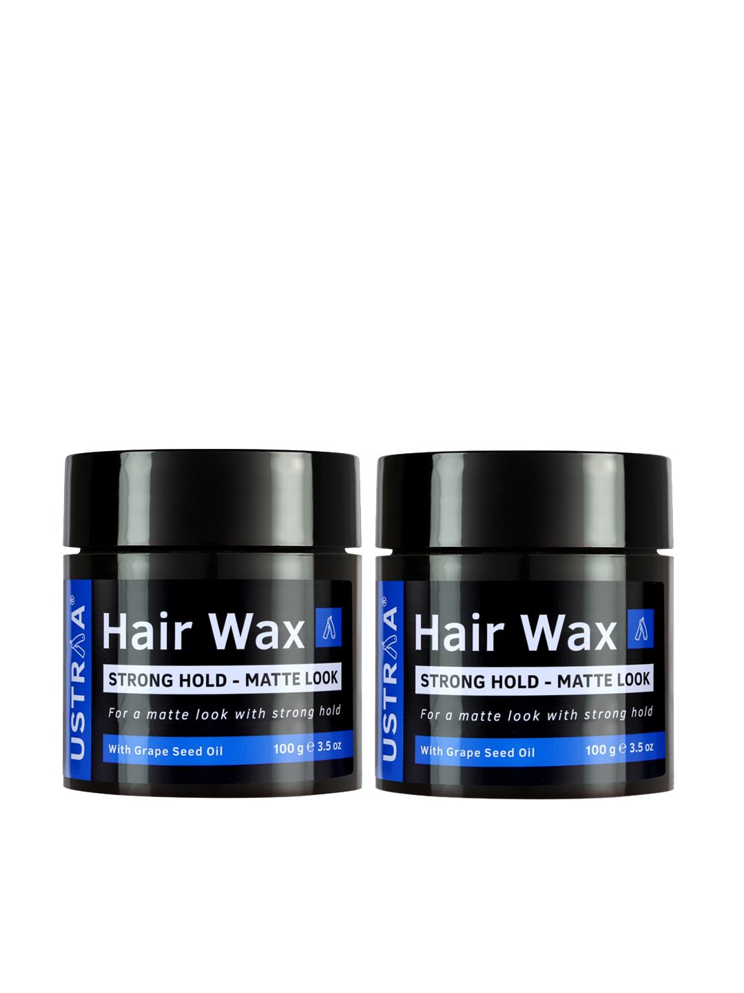 Ustraa Men Set Of 2 Strong Hold & Matte Look Hair Wax