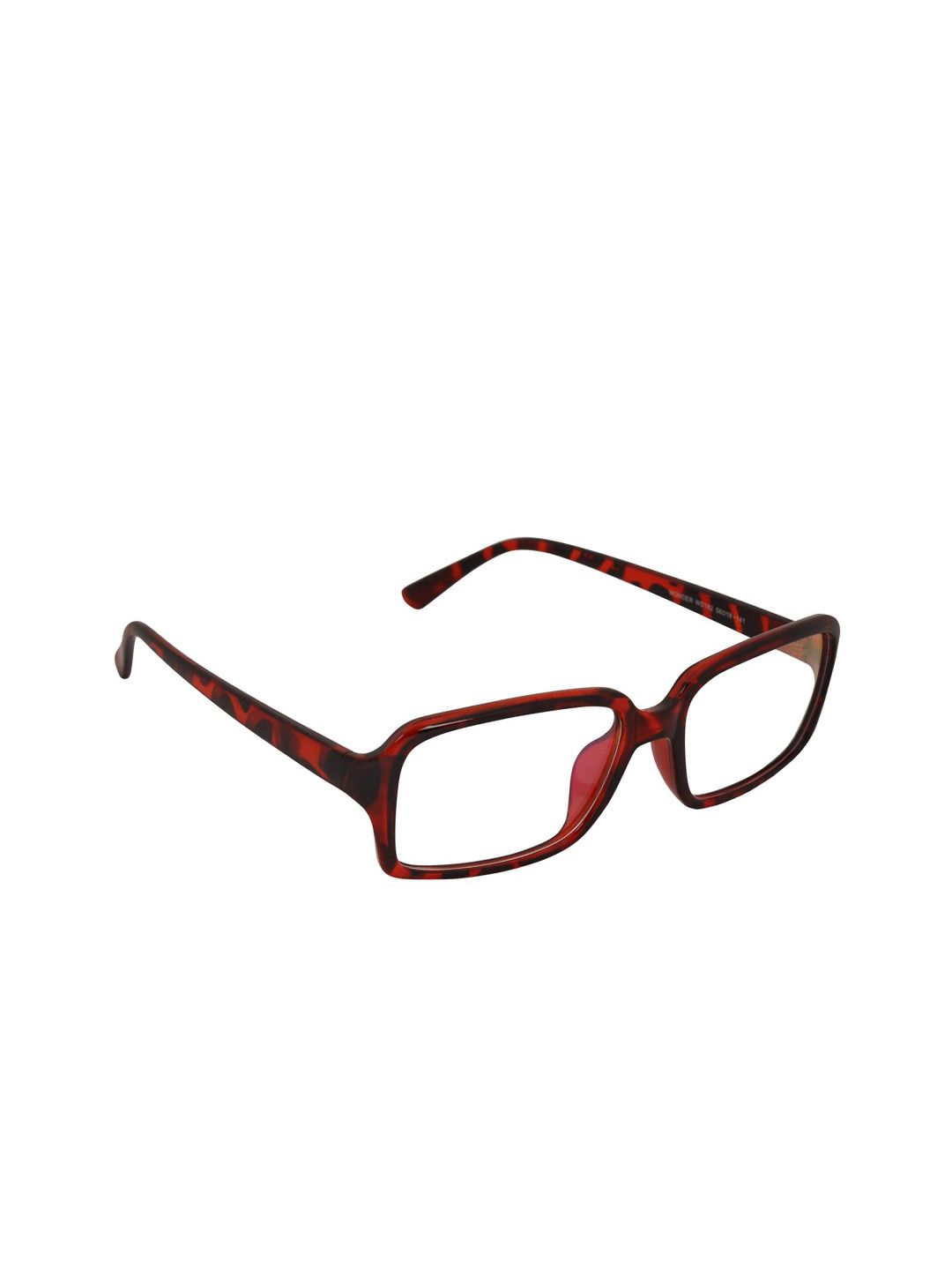 Peter Jones Eyewear Unisex Black & Brown Full Rim Light Blocking Rectangle Frames Price in India