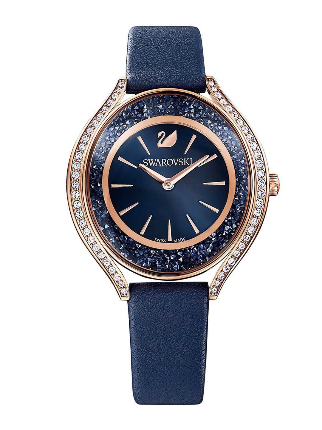 SWAROVSKI Women Blue Crystalline Aura Watch Price in India