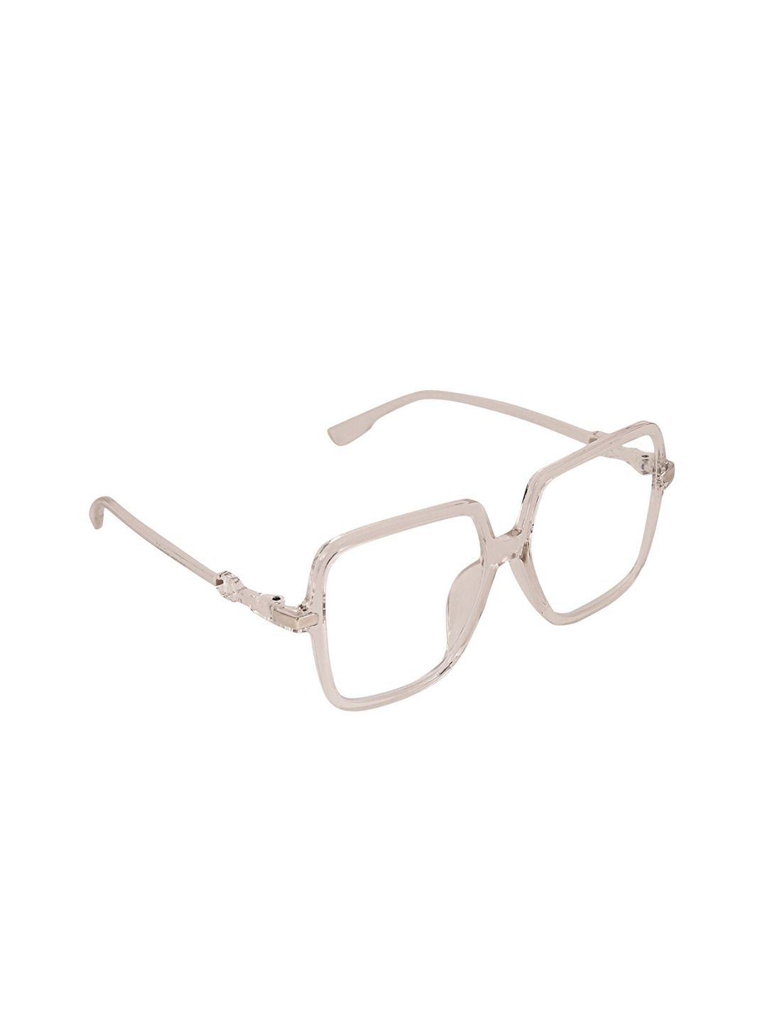 Peter Jones Eyewear Unisex Transparent Full Rim Square Frames AG5198T Price in India