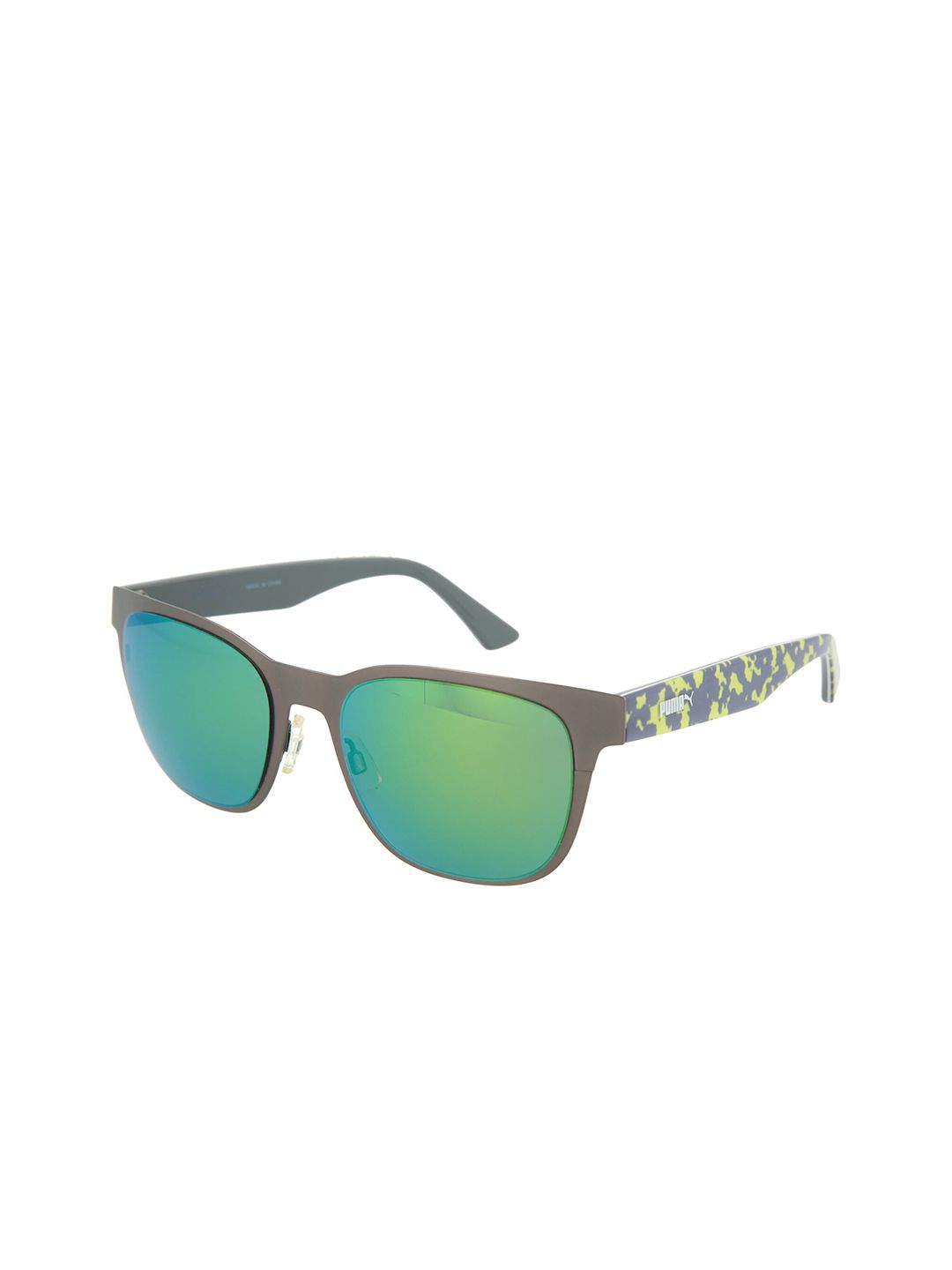 Puma Women Grey Wayfarer Sunglasses PU0070SA Price in India