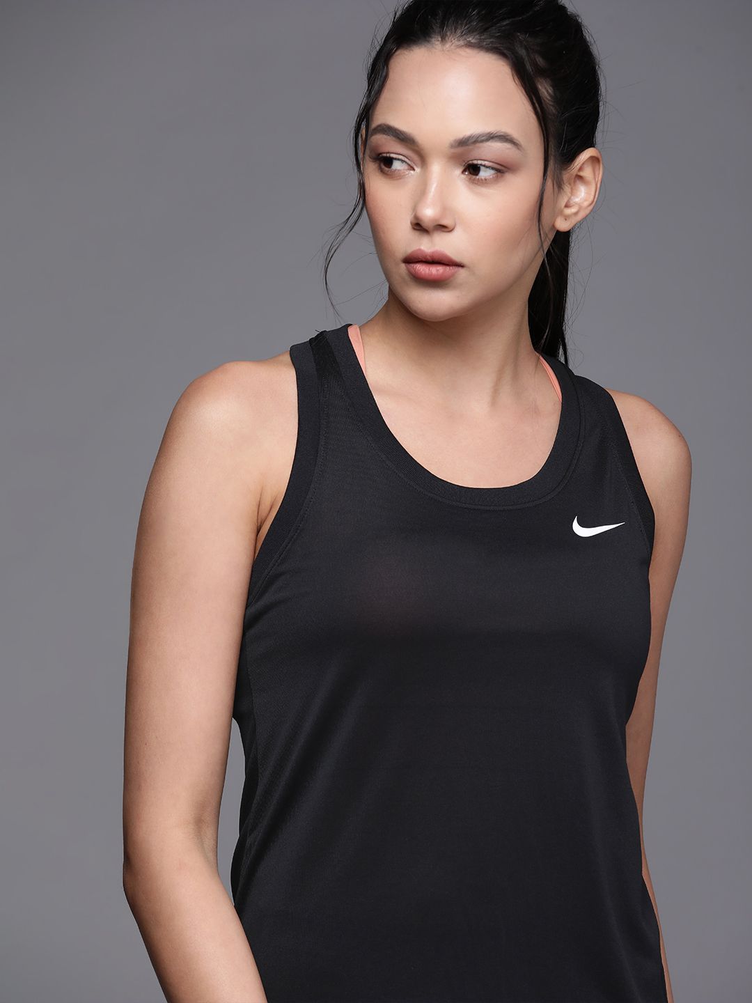 Nike Black Dri-FIT Training RACEBACK Tank Top