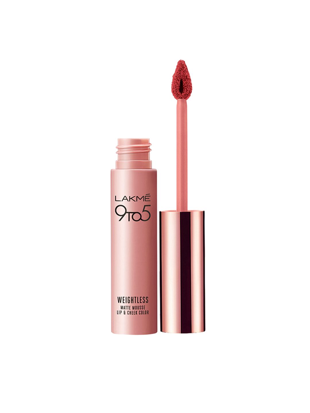 Lakme 9to5 Weightless Matte Mousse Lip & Cheek Color Lipstick Crimson Silk Price in India