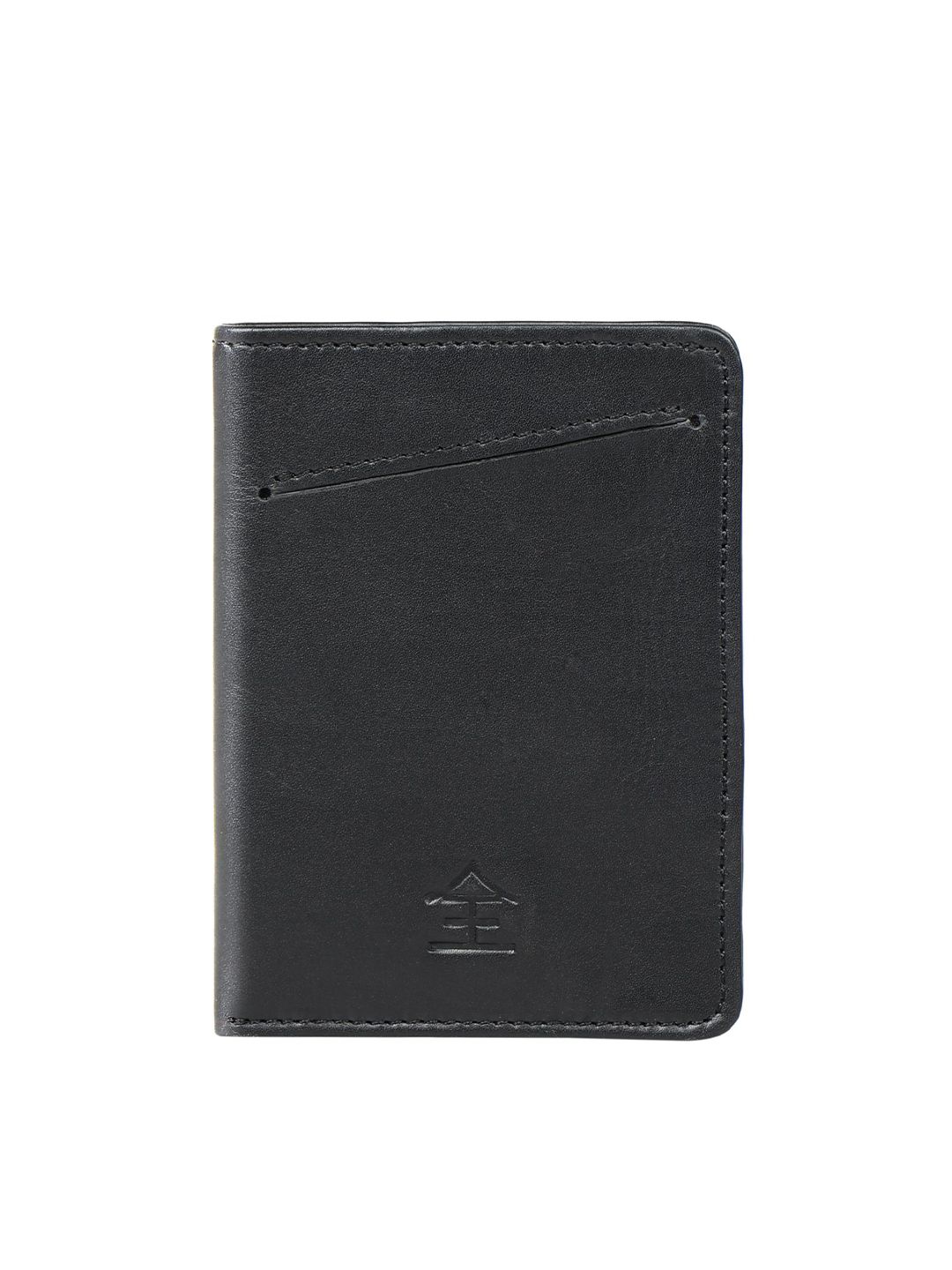 Hidesign Women Black Leather Two Fold Wallet Price in India