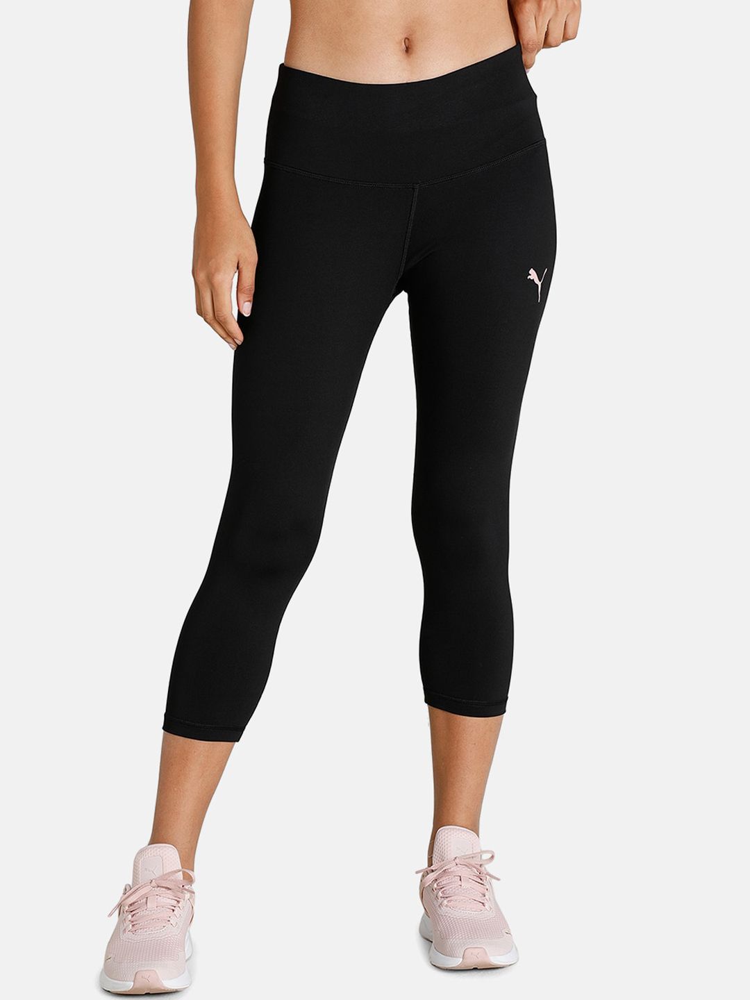 Puma Women Black Active Three-Fourth Leggings Price in India