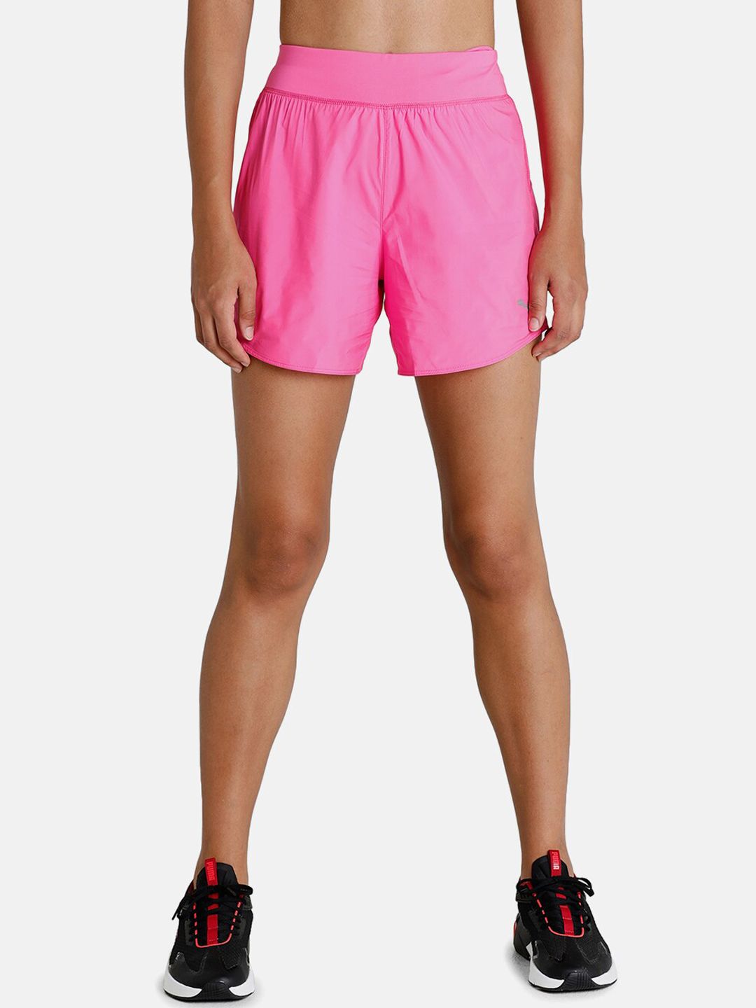 Puma Women Pink IGNITE WindCELL Reflective Tec Running Shorts Price in India