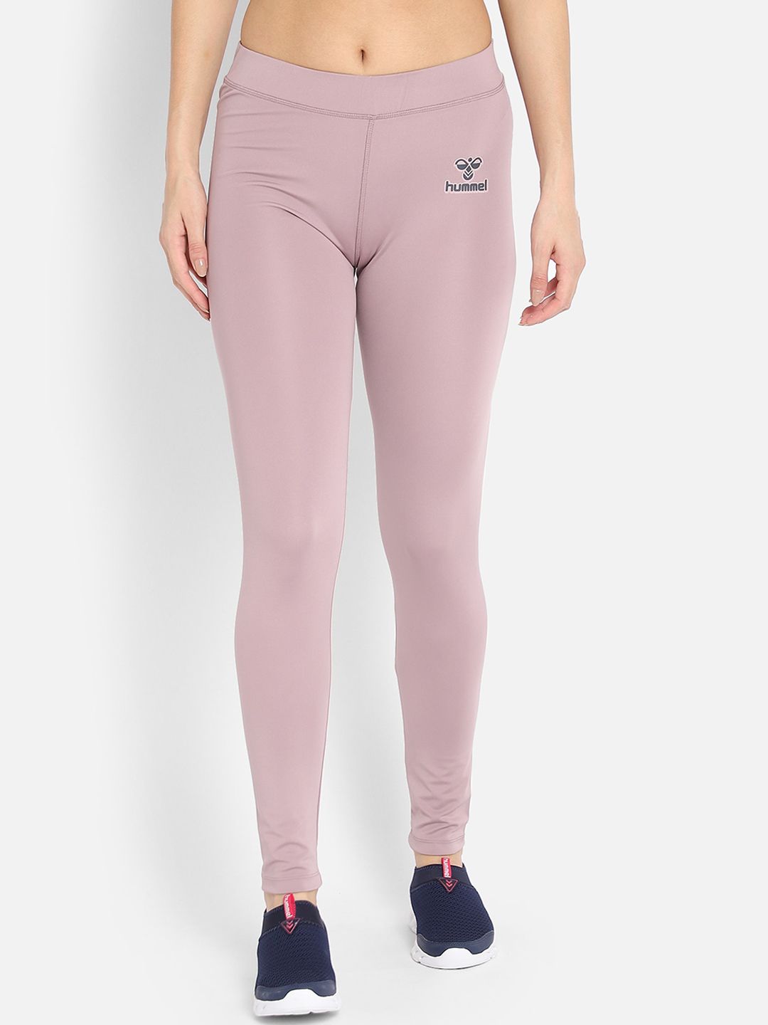 hummel Women Purple Alcott Tights Price in India