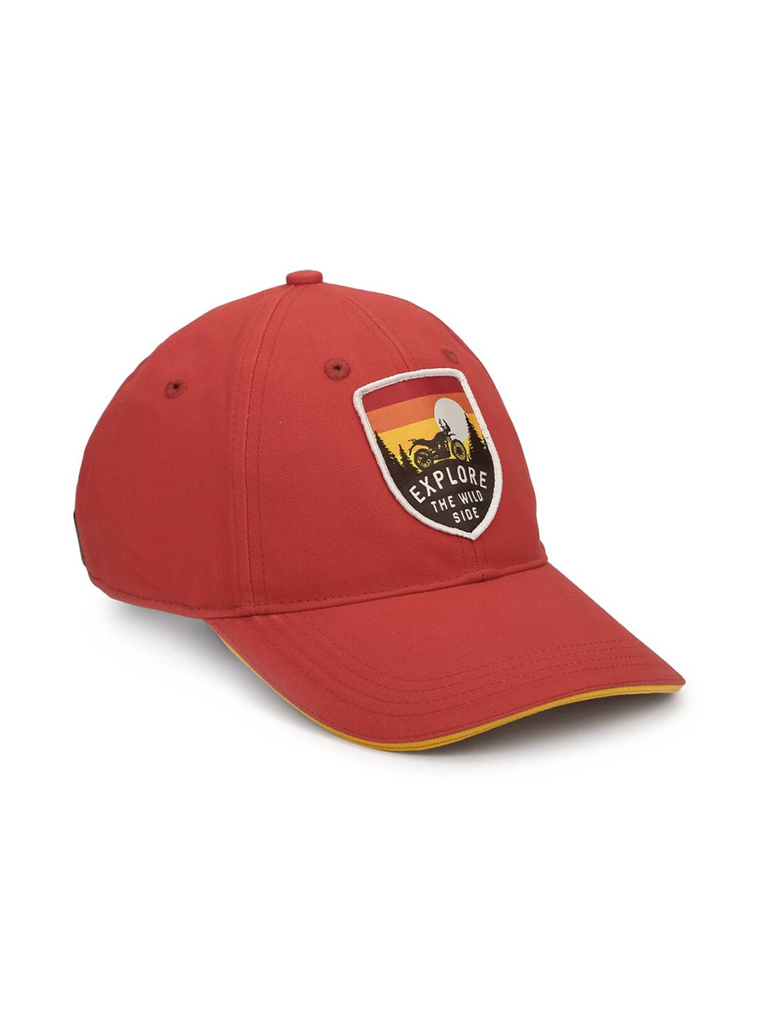 Royal Enfield Unisex Orange Baseball Cap Price in India