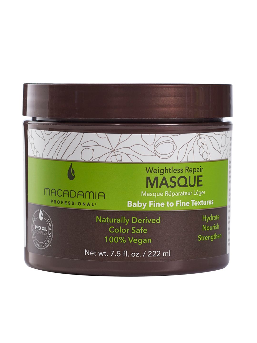 Macadamia Professional Weightless Repair Masque - 222ml Price in India