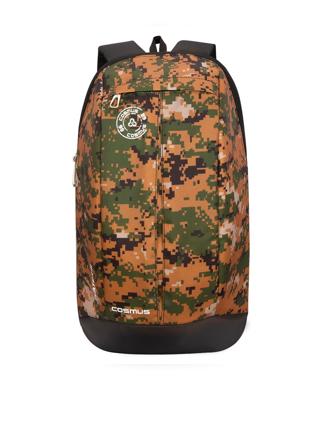 COSMUS Unisex Green & Brown Camouflage Backpack 12L Price in India