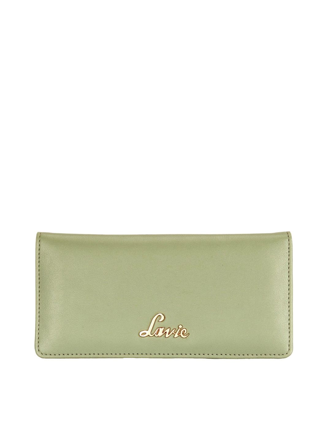Lavie Women Mint Green Solid SAFAIN PRO Two Fold Wallet Price in India