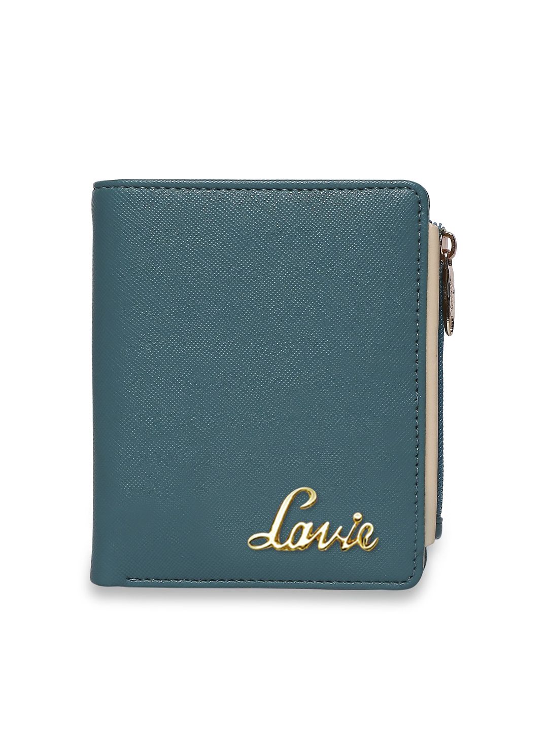 Lavie Women Sea Green Solid Two Fold Wallet Price in India