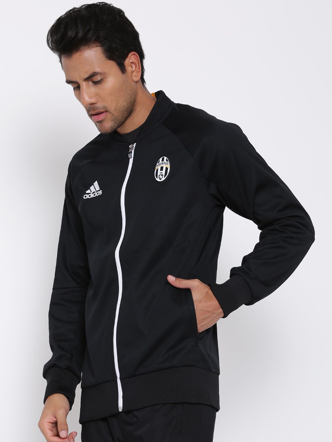 Buy ADIDAS Black Juventus Club Football Jacket - Jackets for Men
