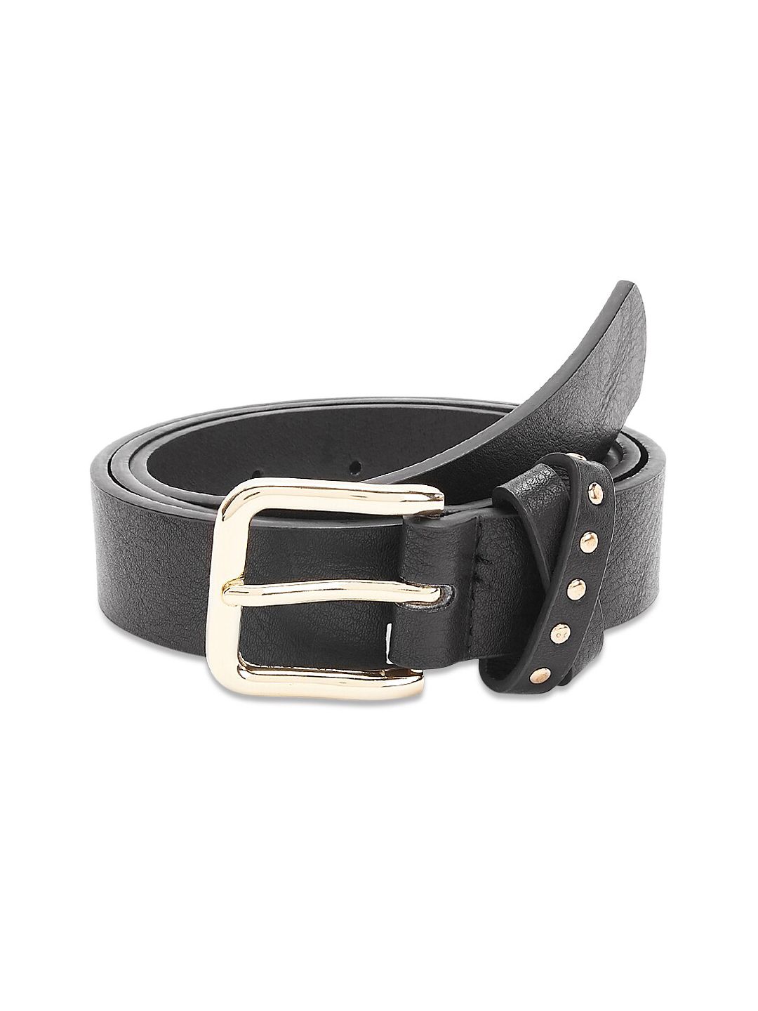 Forever Glam by Pantaloons Women Black PU Belt Price in India