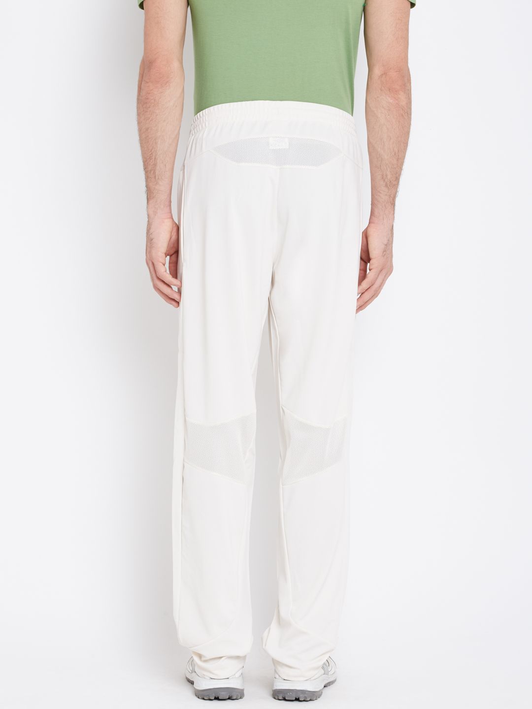 Buy ADIDAS Off-White HOWZAT Cricket Track Pants - Track Pants for