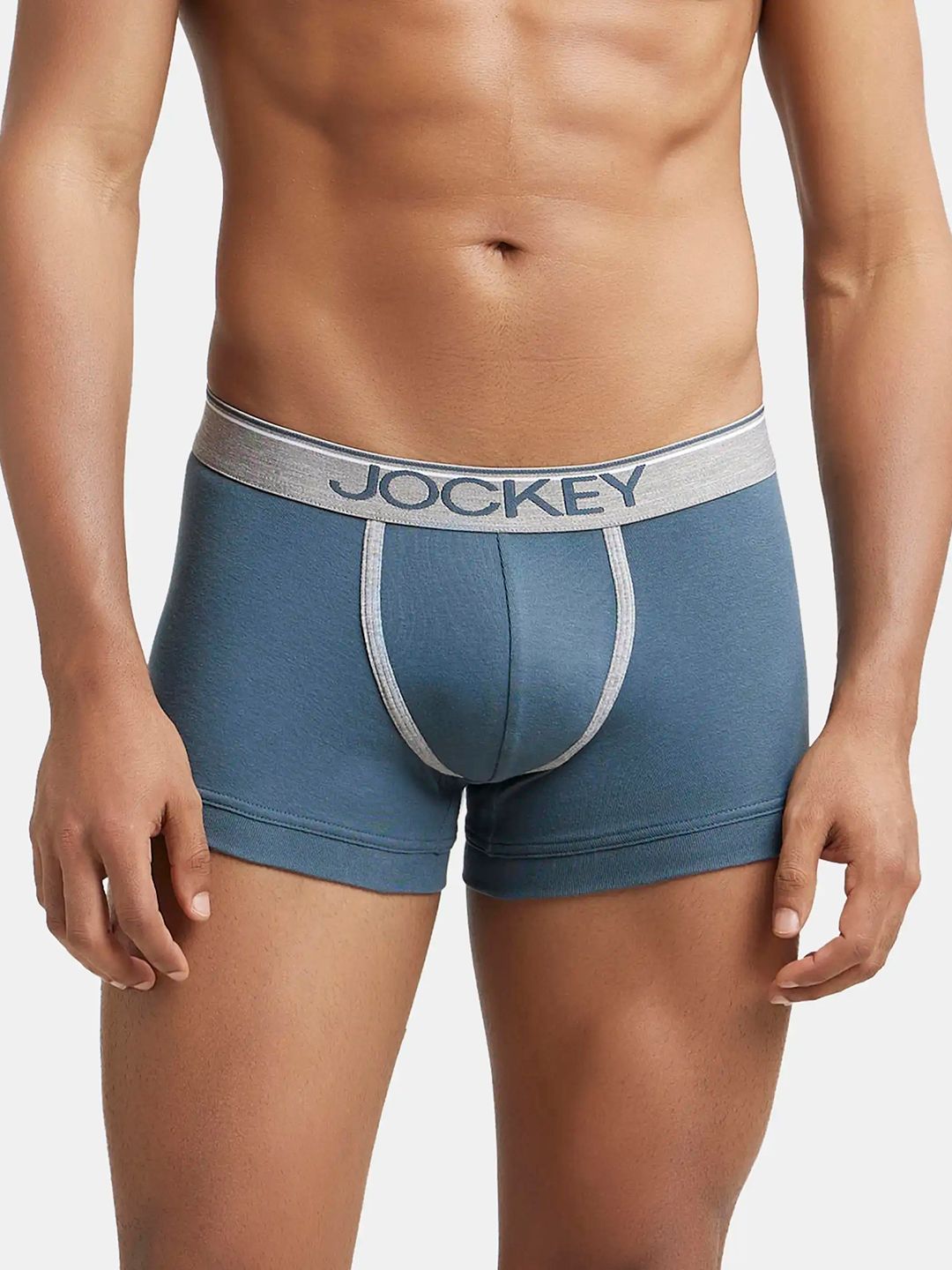 Jockey Combed Cotton Rib Trunk with Ultrasoft Waistband-8015