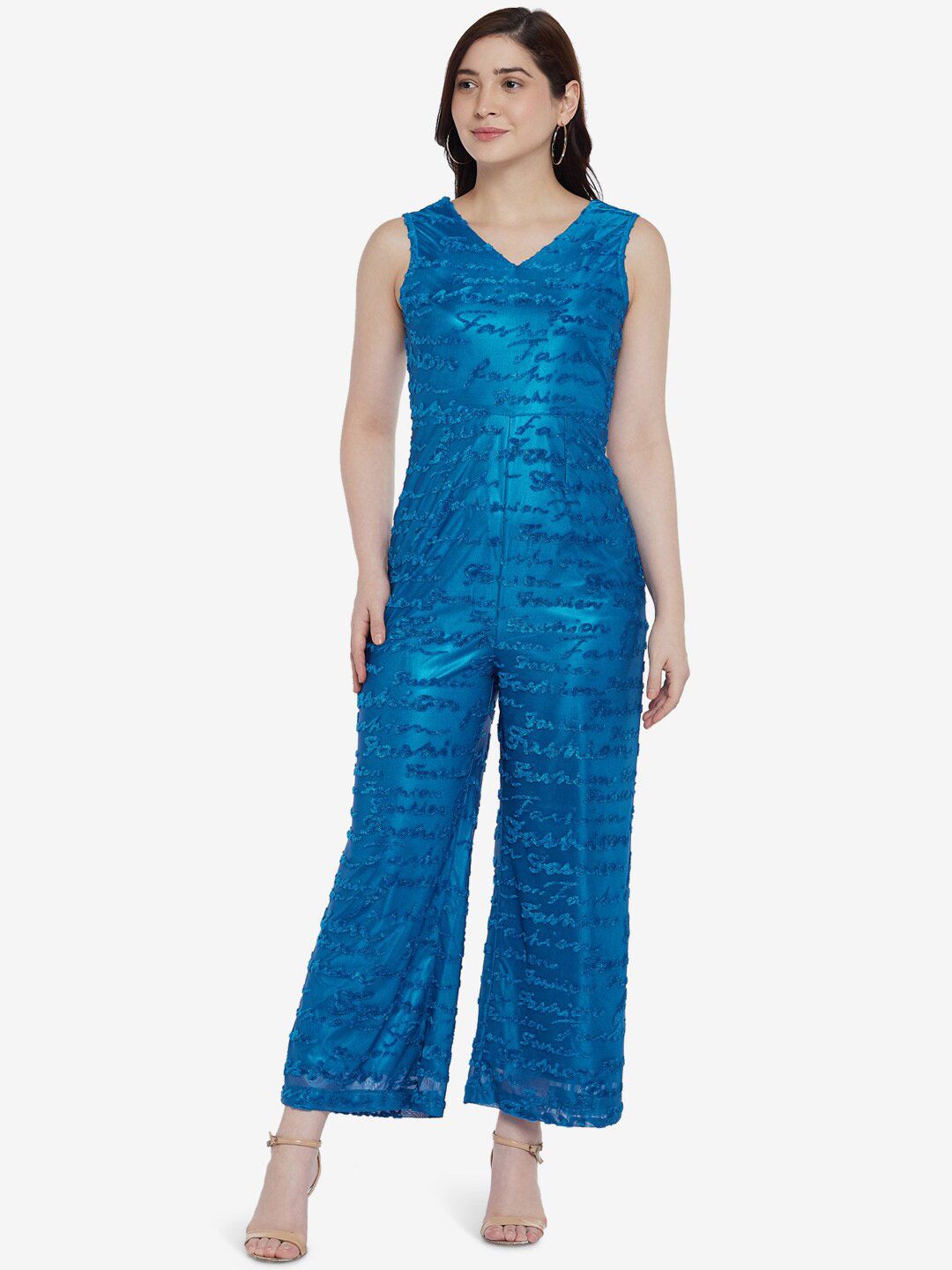 Emmyrobe Women Blue Jumpsuit Price in India