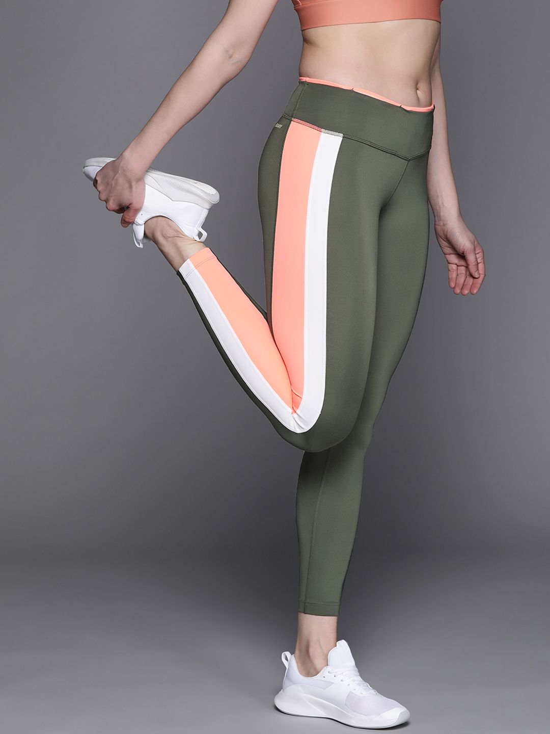 New Balance Women Green Sports Tights Price in India