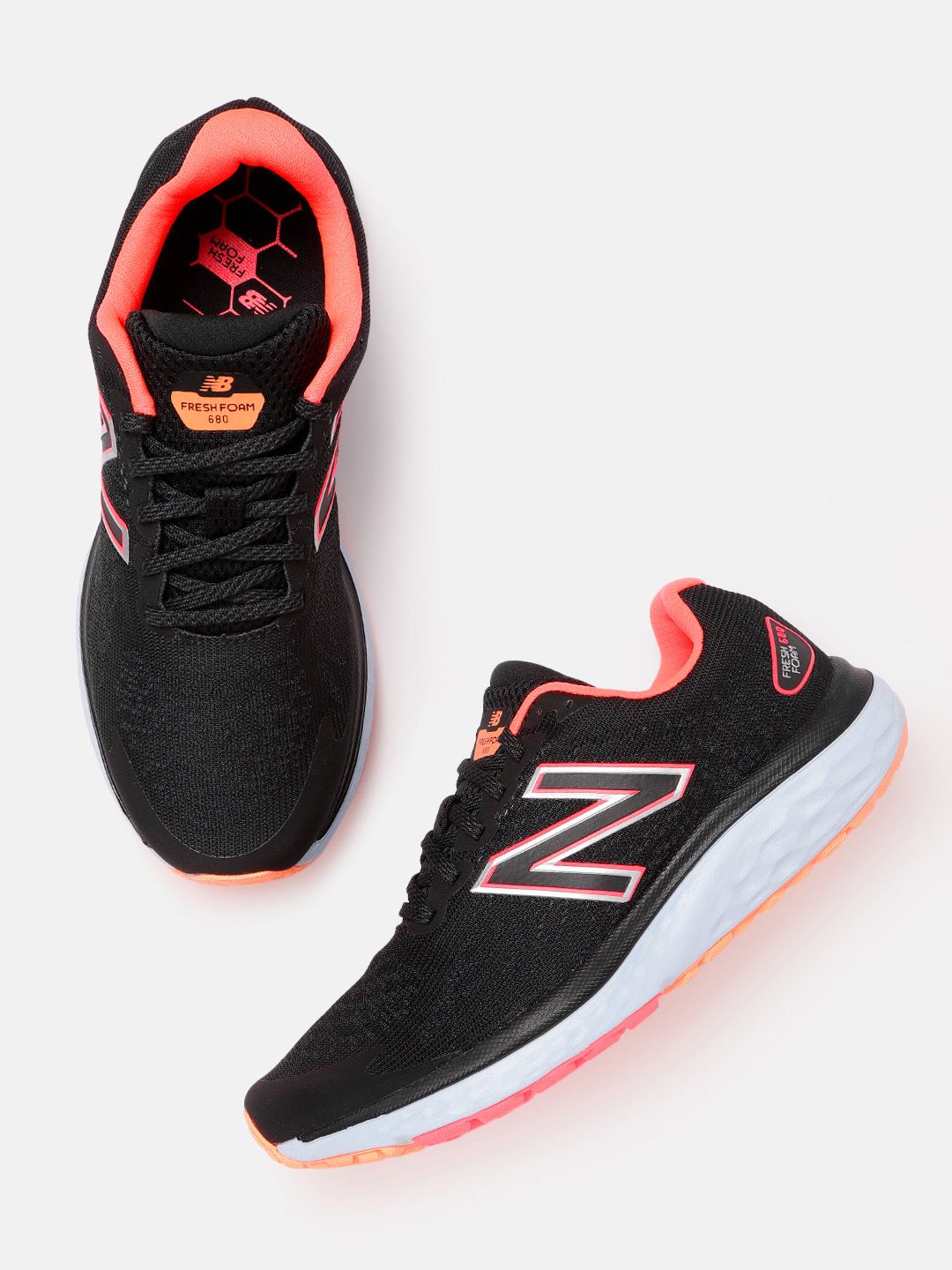 New Balance Women Black Fresh Foam Running Shoes Price in India