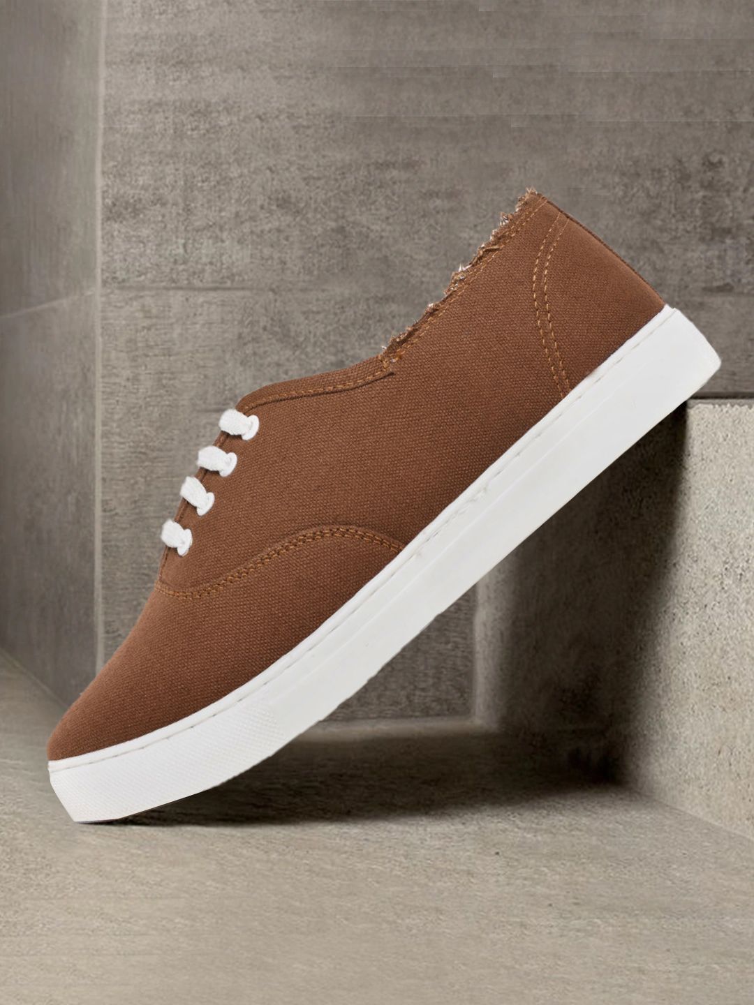 The Roadster Lifestyle Co Women Brown Solid Sneakers Price in India