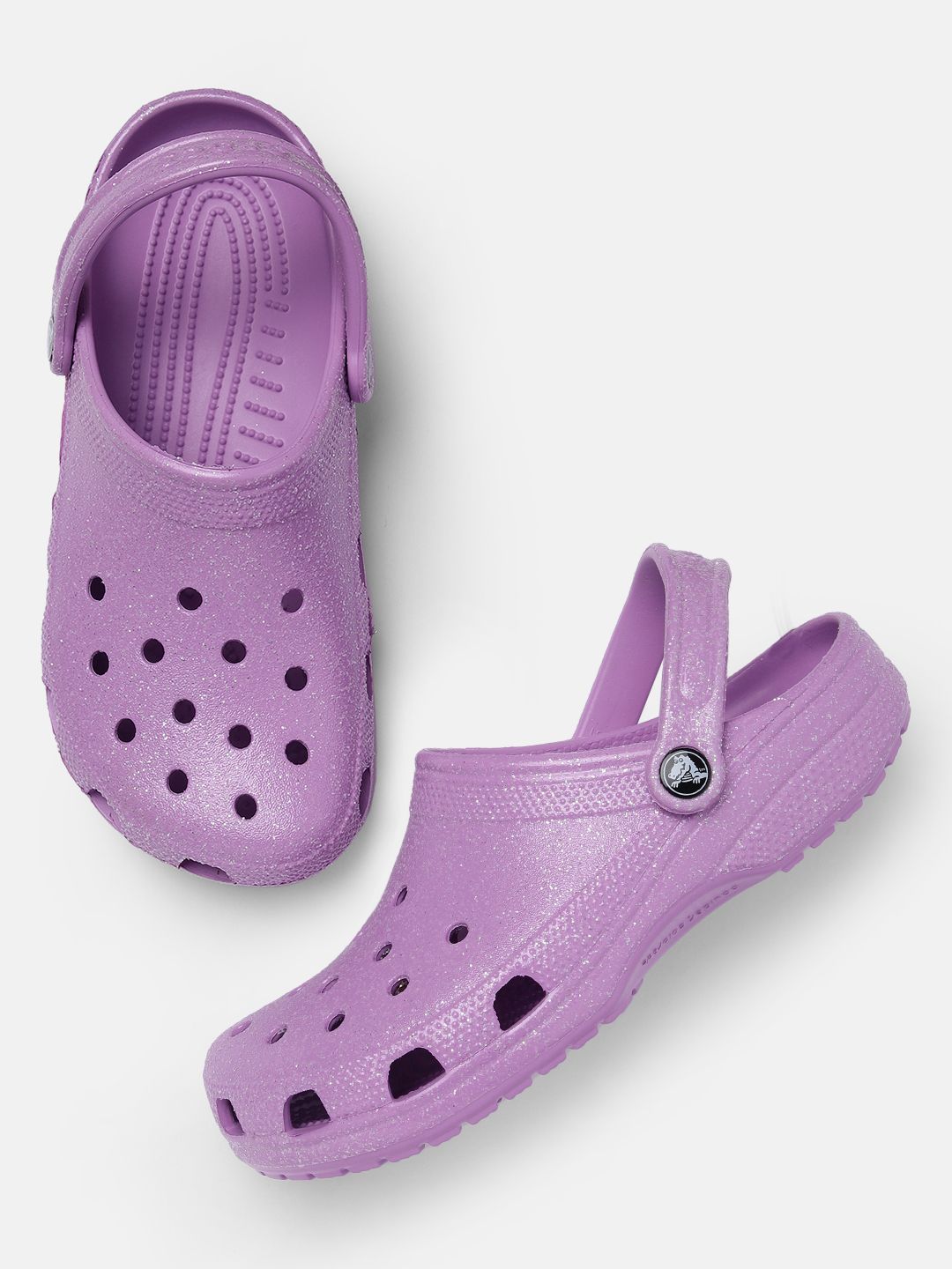 Crocs Women Purple Croslite Clogs Price in India