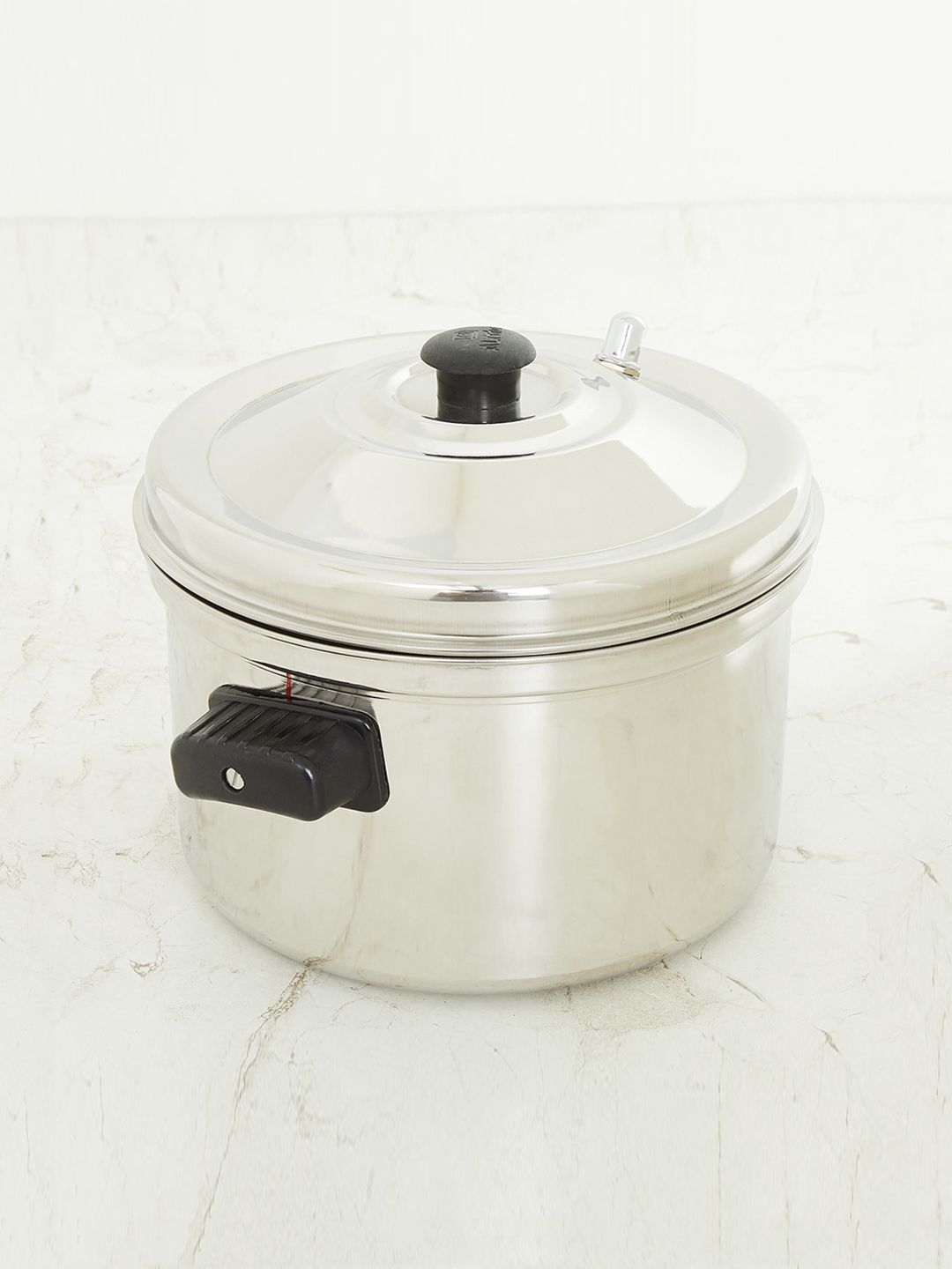 Home Centre Silver Corsica Stainless Steel Idli Pot Price in India