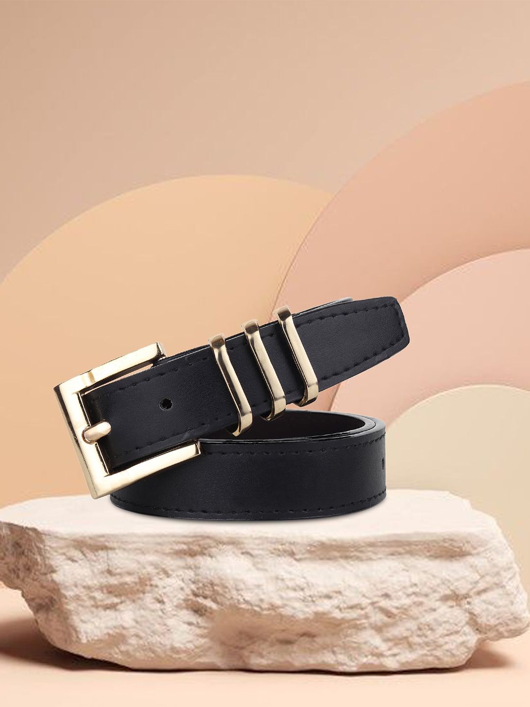 Kastner Women Black Artificial leather Belt Price in India