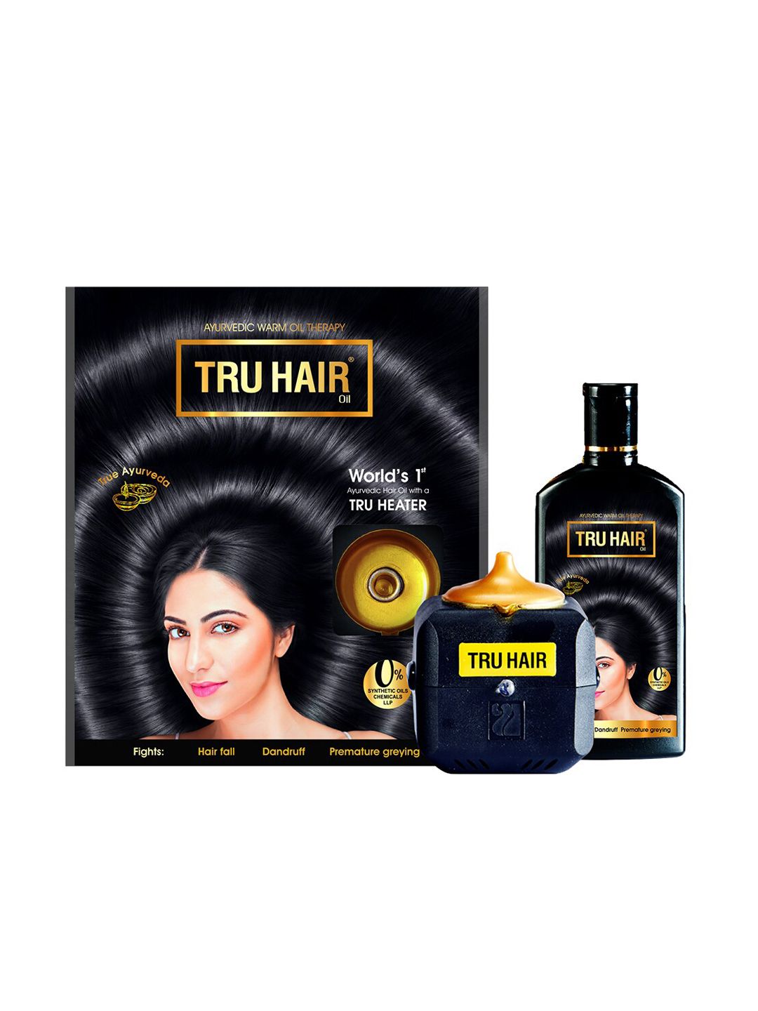 TRU HAIR Unisex Oil 110ml with TRU Heater Price in India
